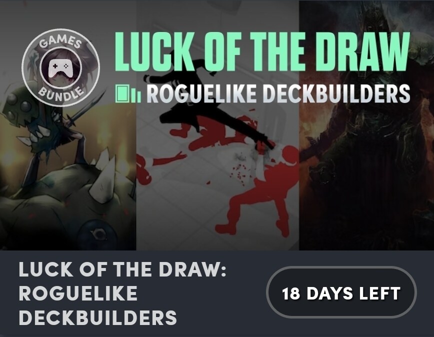 【情報】Humble Bundle 新Rouge卡牌捆包-Luck of The Draw @Steam 綜合討論板 哈啦板 - 巴哈姆特