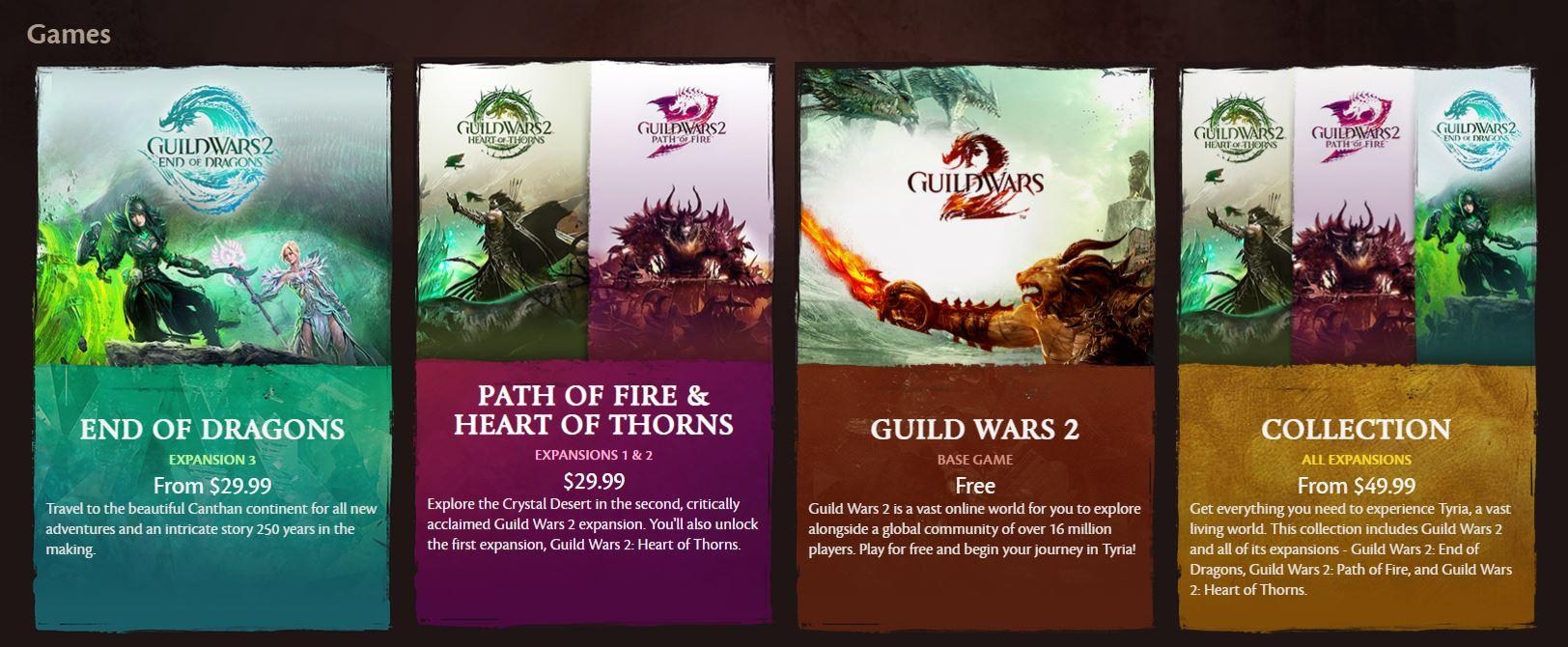 問題】請問現在入坑要買什麼版@激戰2（Guild Wars 2 ） 哈啦板- 巴哈姆特