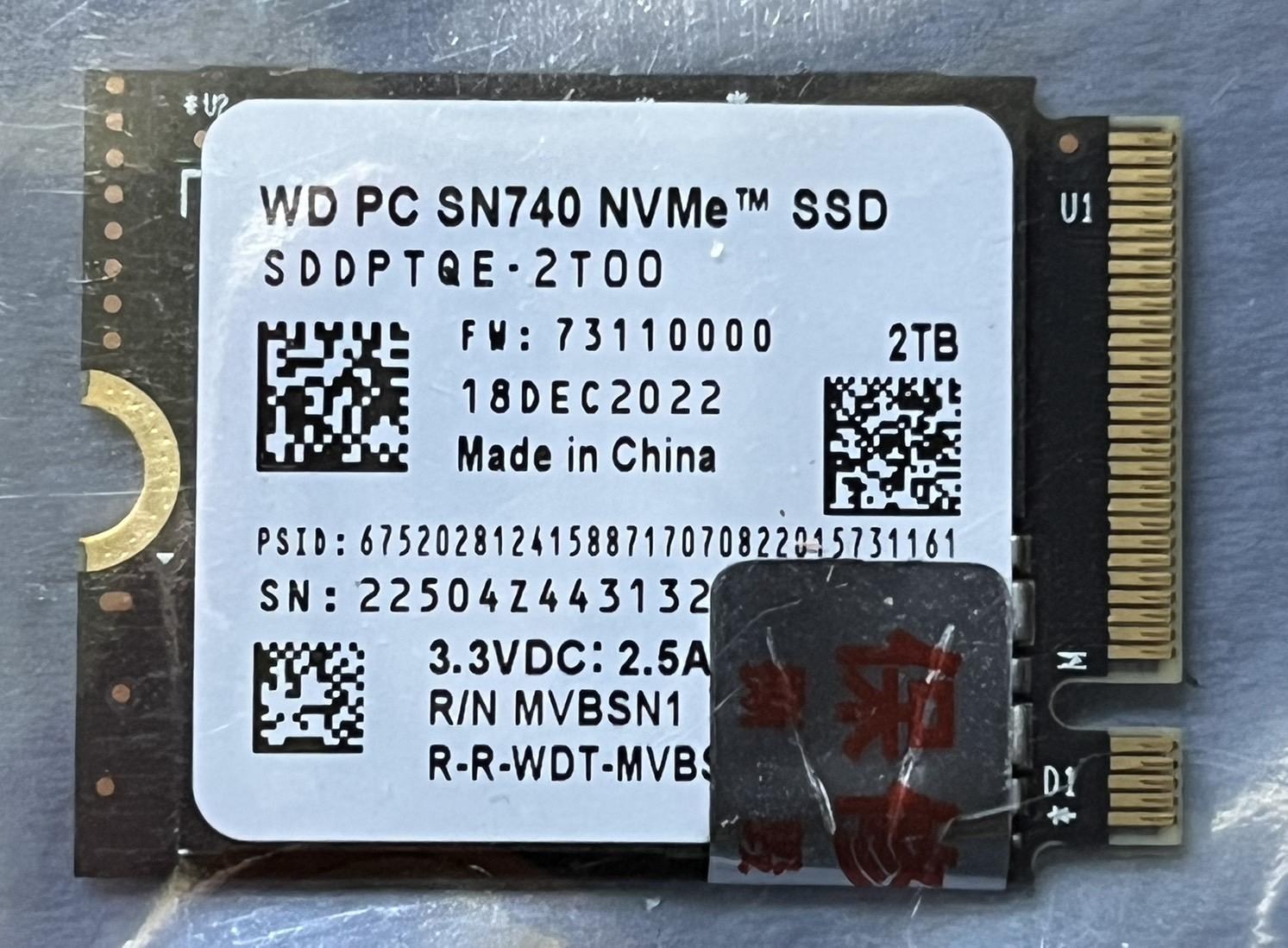 出售】Steam Deck 64GB*2(台灣公司貨全新未拆可幫改機)+WD SN740 2TB 