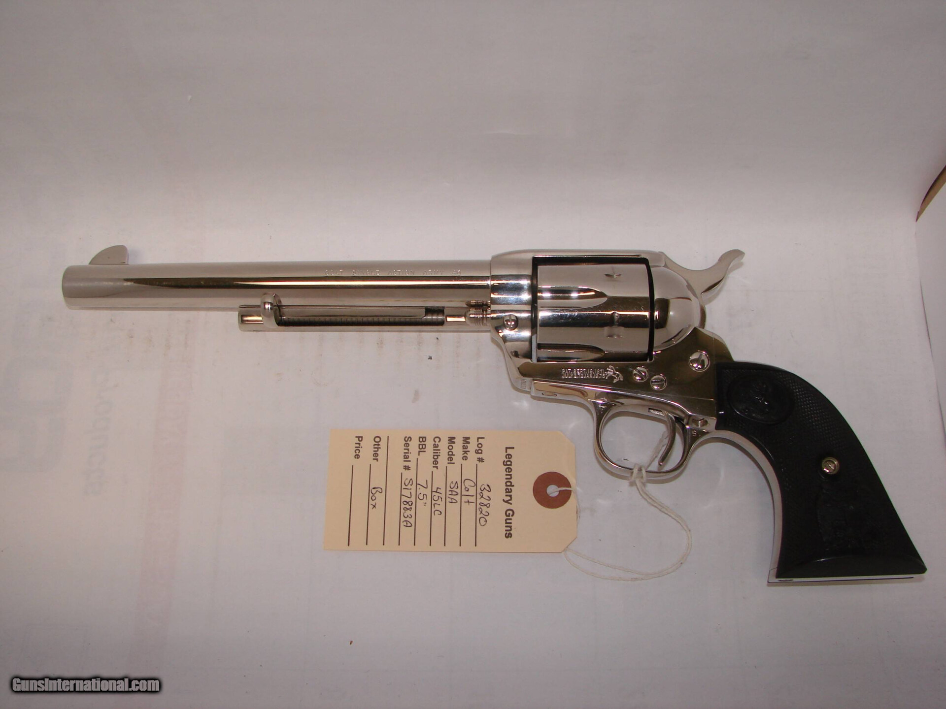 心得】tanaka works 製SAA colt single action army nickel