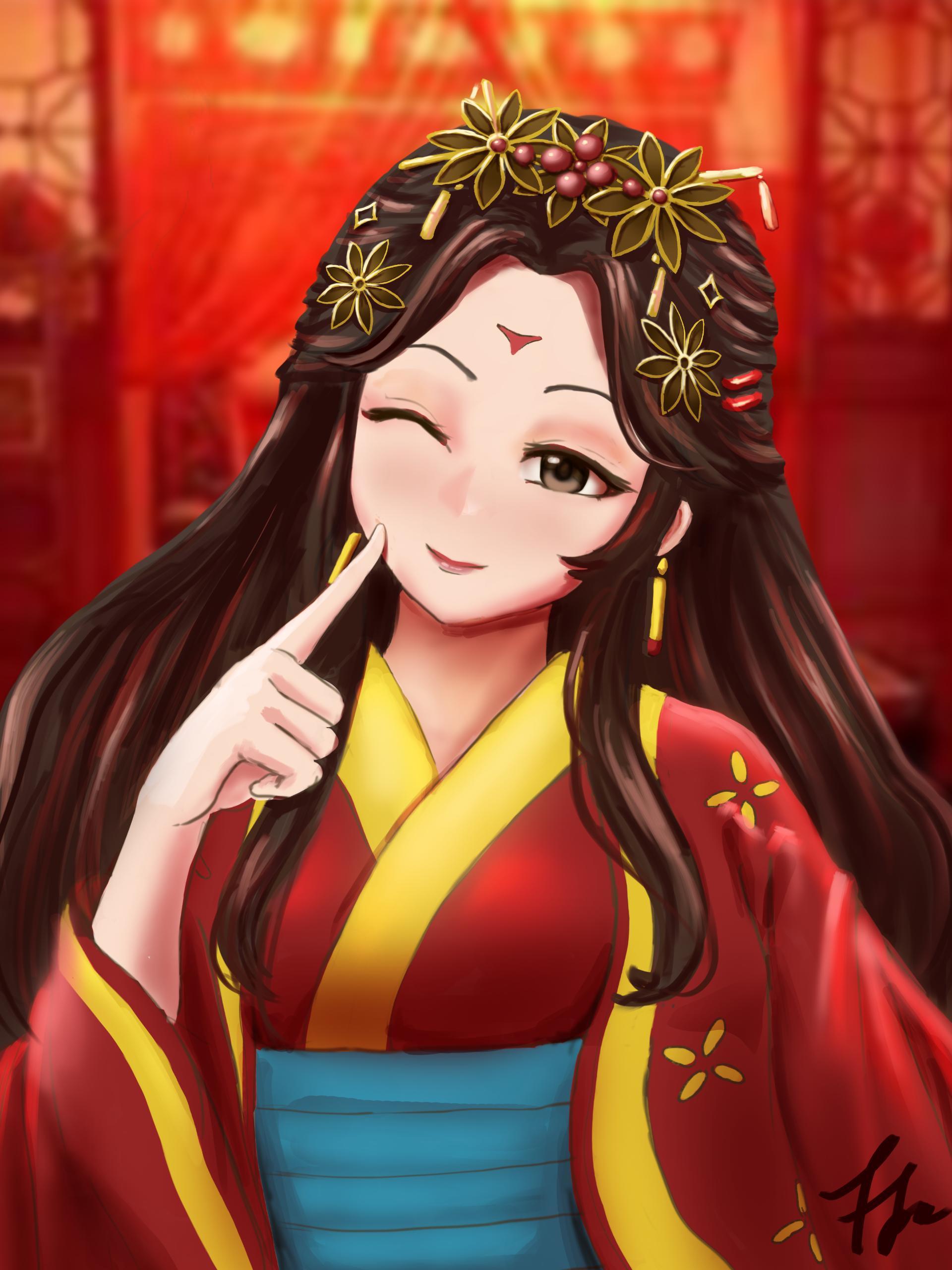 【繪圖】郡主 @大俠立志傳 哈啦板 - 巴哈姆特