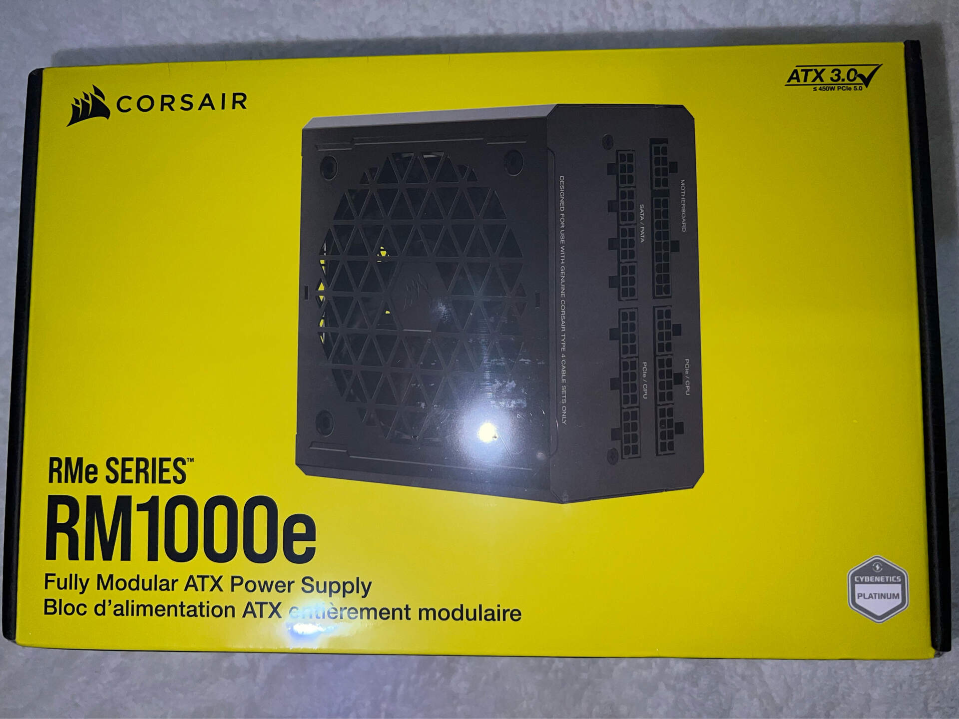 心得】CORSAIR RM1000e ATX 3.0 PCIe 5.0 Ready 簡易開箱@電腦應用綜合