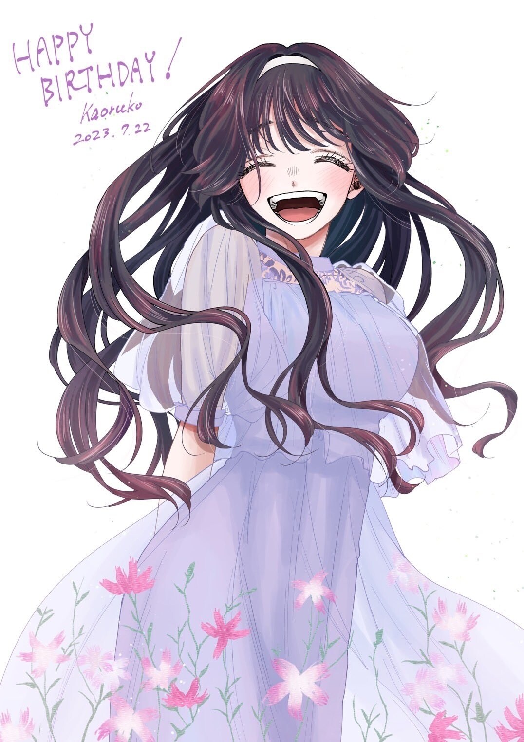【情報】和栗薰子生日官方賀圖 @薰香花朵凛然綻放 哈啦板 - 巴哈姆特