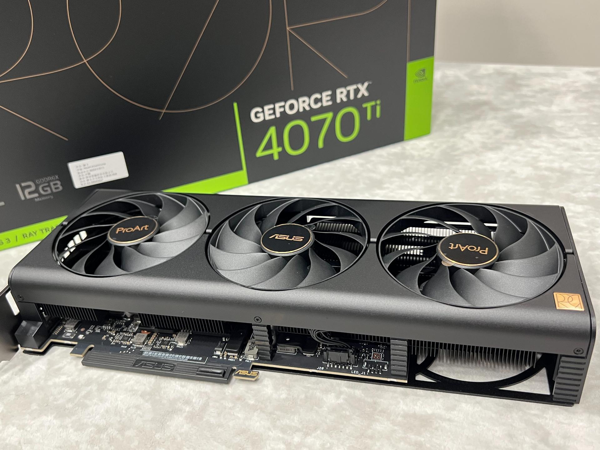 心得】華碩ProArt RTX 4070 Ti 12GB OC入手後心得+開箱分享@電腦應用