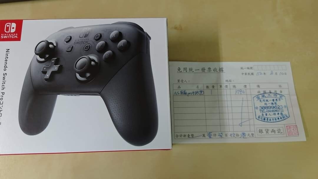 出售 NS pro手把 全新 @ACG二手交易板 哈啦板 - 巴哈姆特