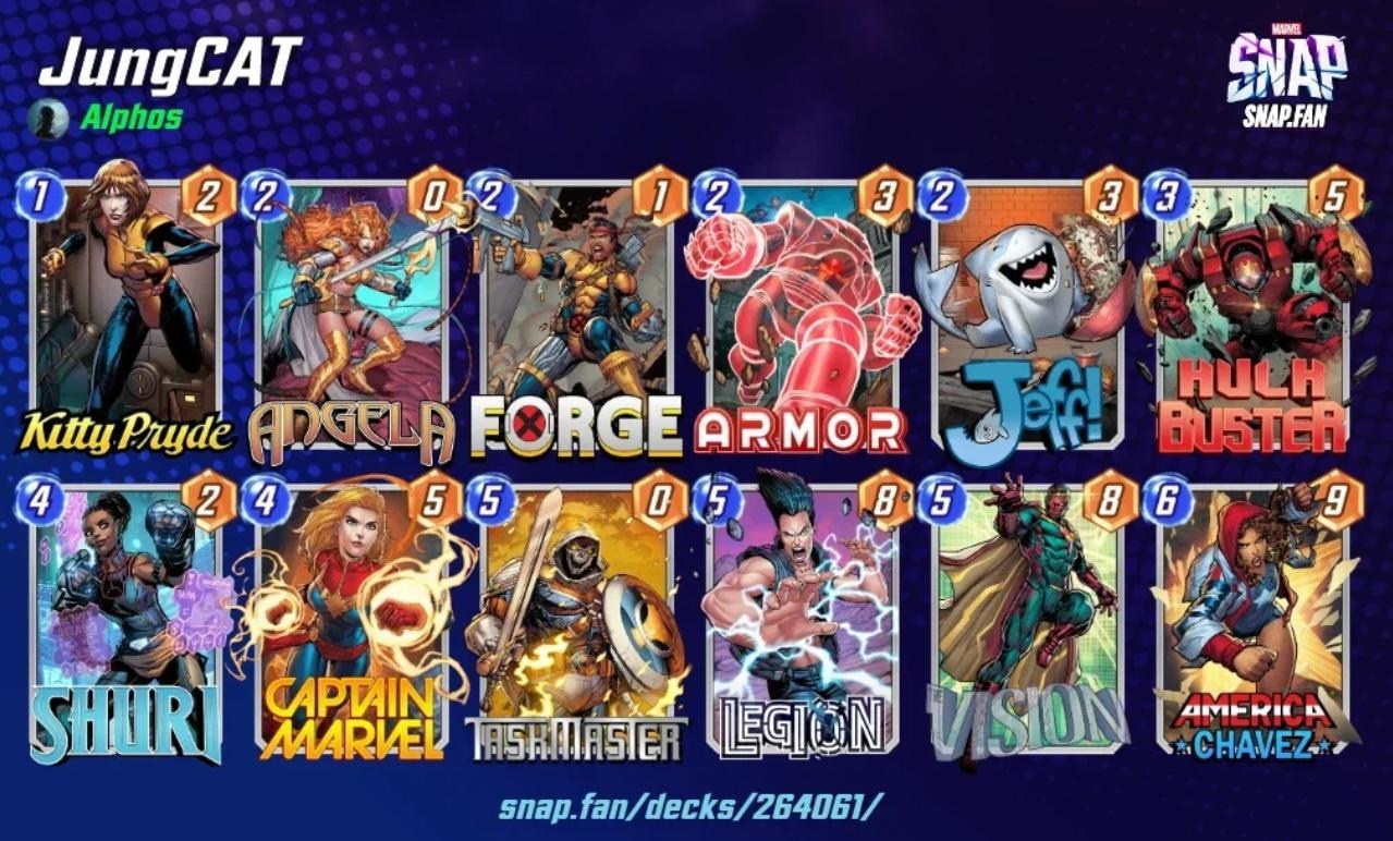 【閒聊】Season 15 Snap Battle Arena #2 前8強牌組 @MARVEL SNAP 哈啦板 - 巴哈姆特