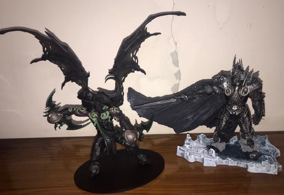 【魔獸世界DC公仔開箱】收藏7 巫妖王-阿薩斯 米奈希爾