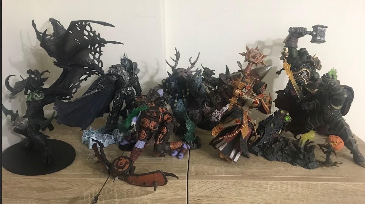 【魔獸世界DC公仔開箱】收藏7 巫妖王-阿薩斯 米奈希爾