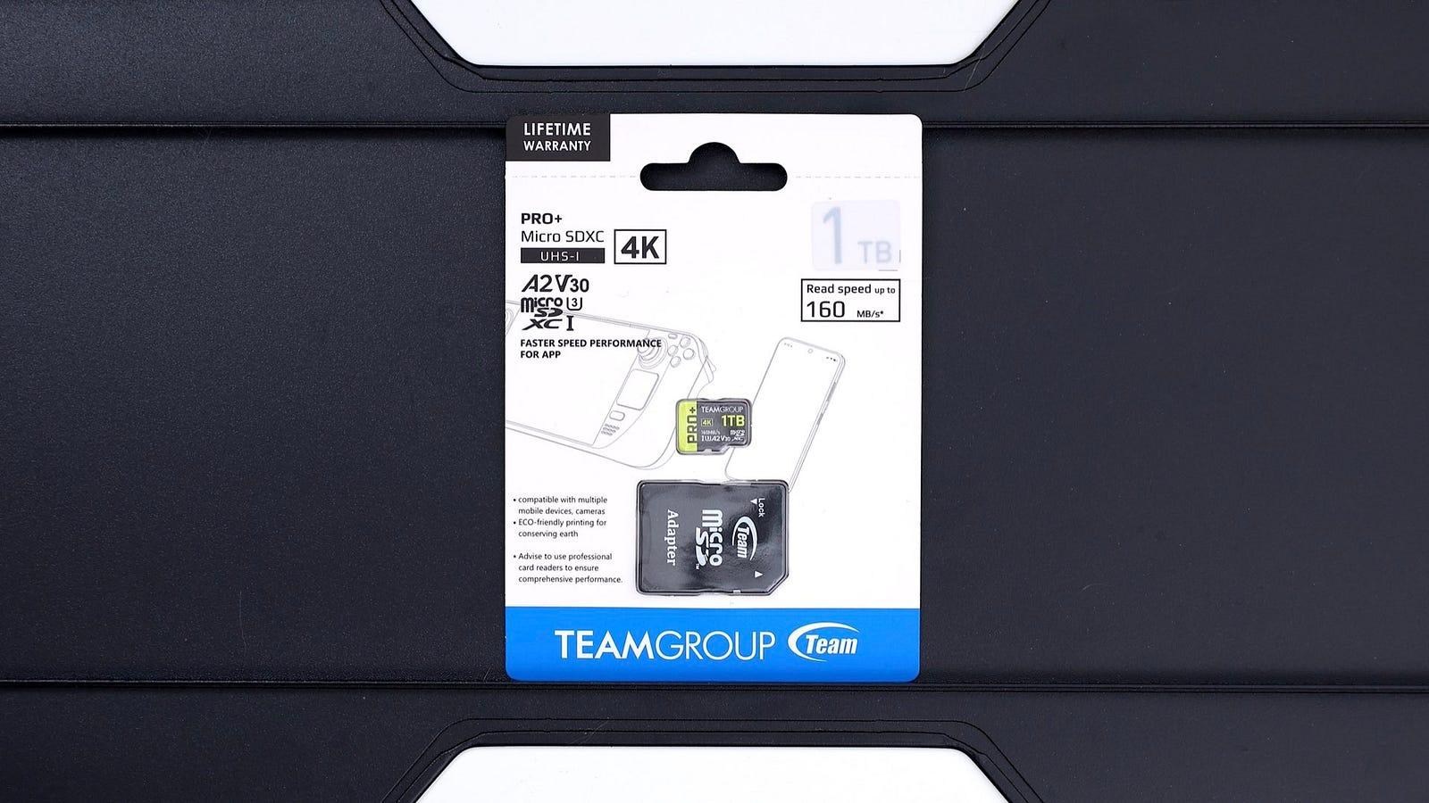 心得】那麼大的空間能做什麼呢！？TEAMGROUP PRO+ microSDXC 1TB UHS-I 