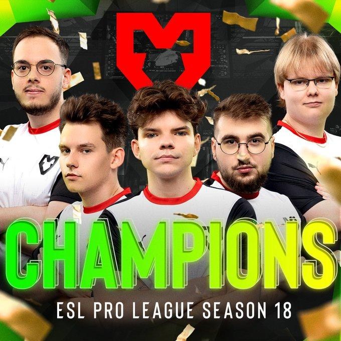 【情報】ESL Pro League S18 冠軍MOUZ @戰慄時空之絕對武力( CS ) 哈啦板 - 巴哈姆特