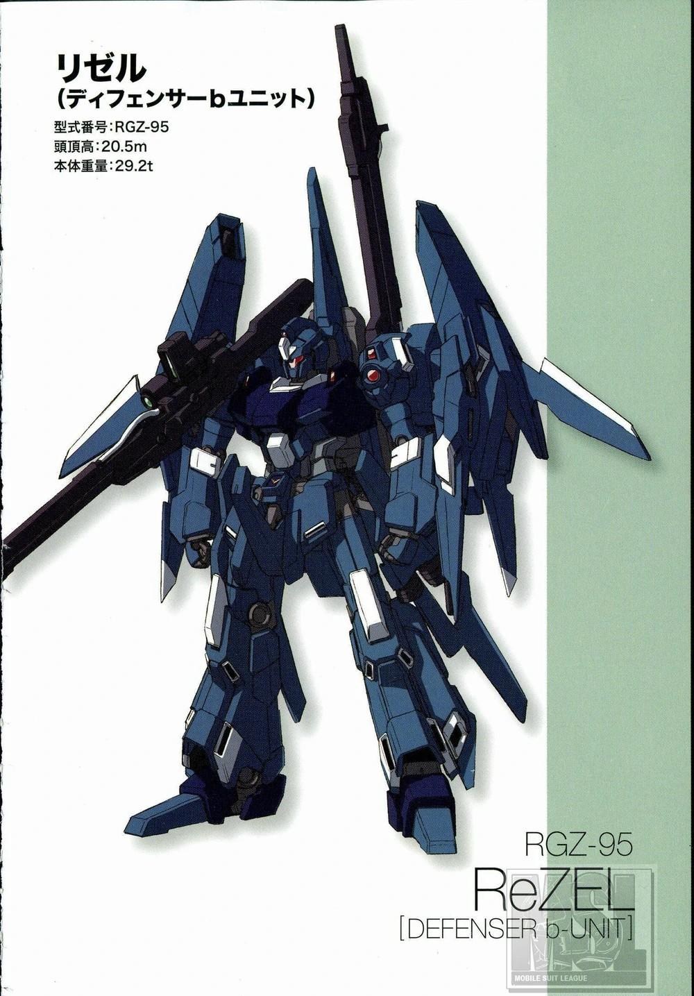 HG 1/144 里澤爾/里歇爾 ReZEL 防衛者b-UNIT - carter478的創作 - 巴哈姆特