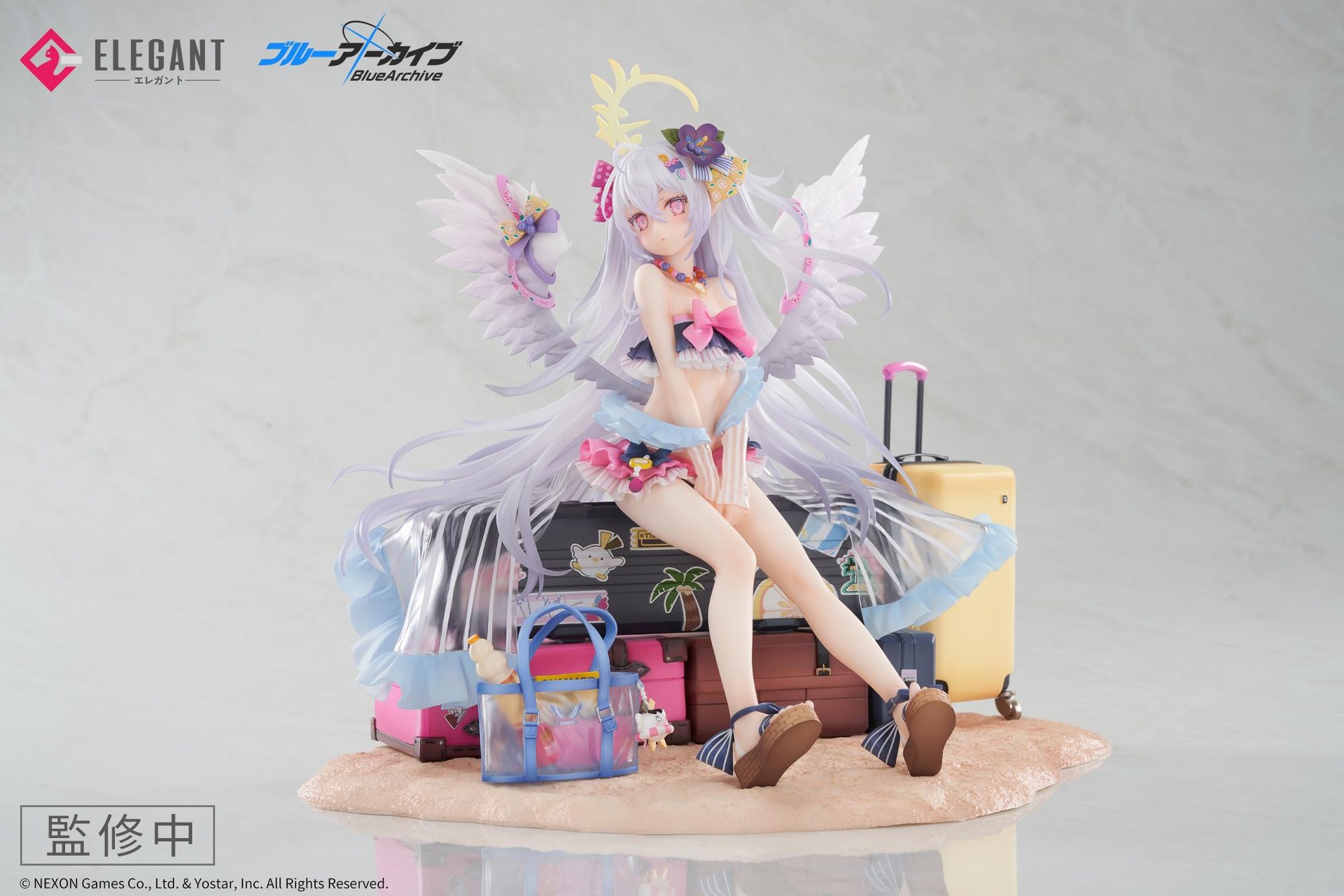 情報】ELEGANT 蔚藍檔案白洲梓泳裝1/7 開訂2F更新官圖@綜合公仔玩具