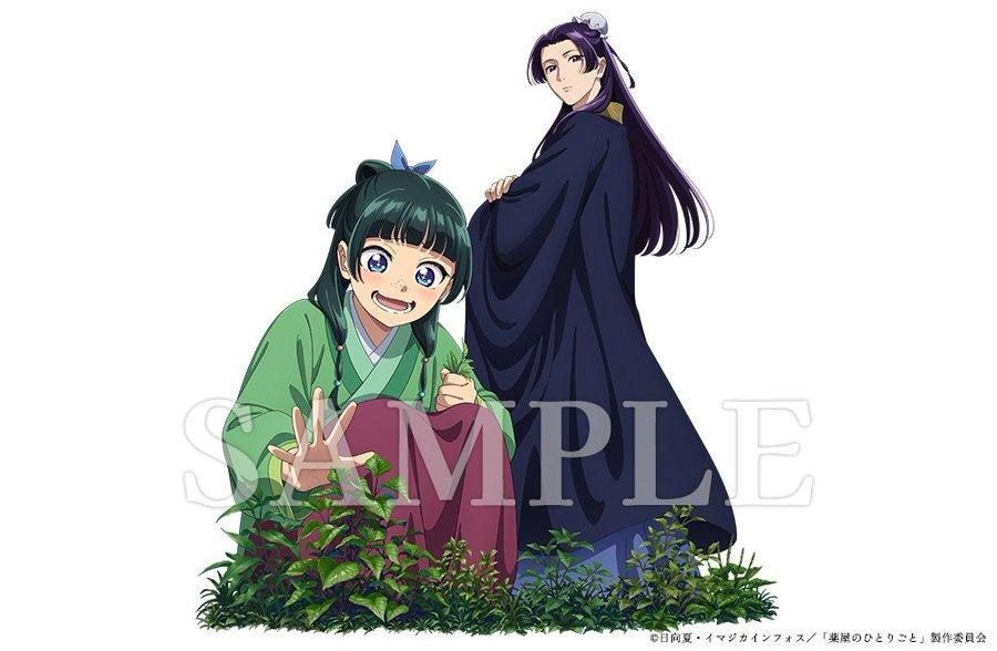 アニメイト特典 薬屋のひとりごとBlu-ray 全巻収納BOX付き 猫猫 壬氏 