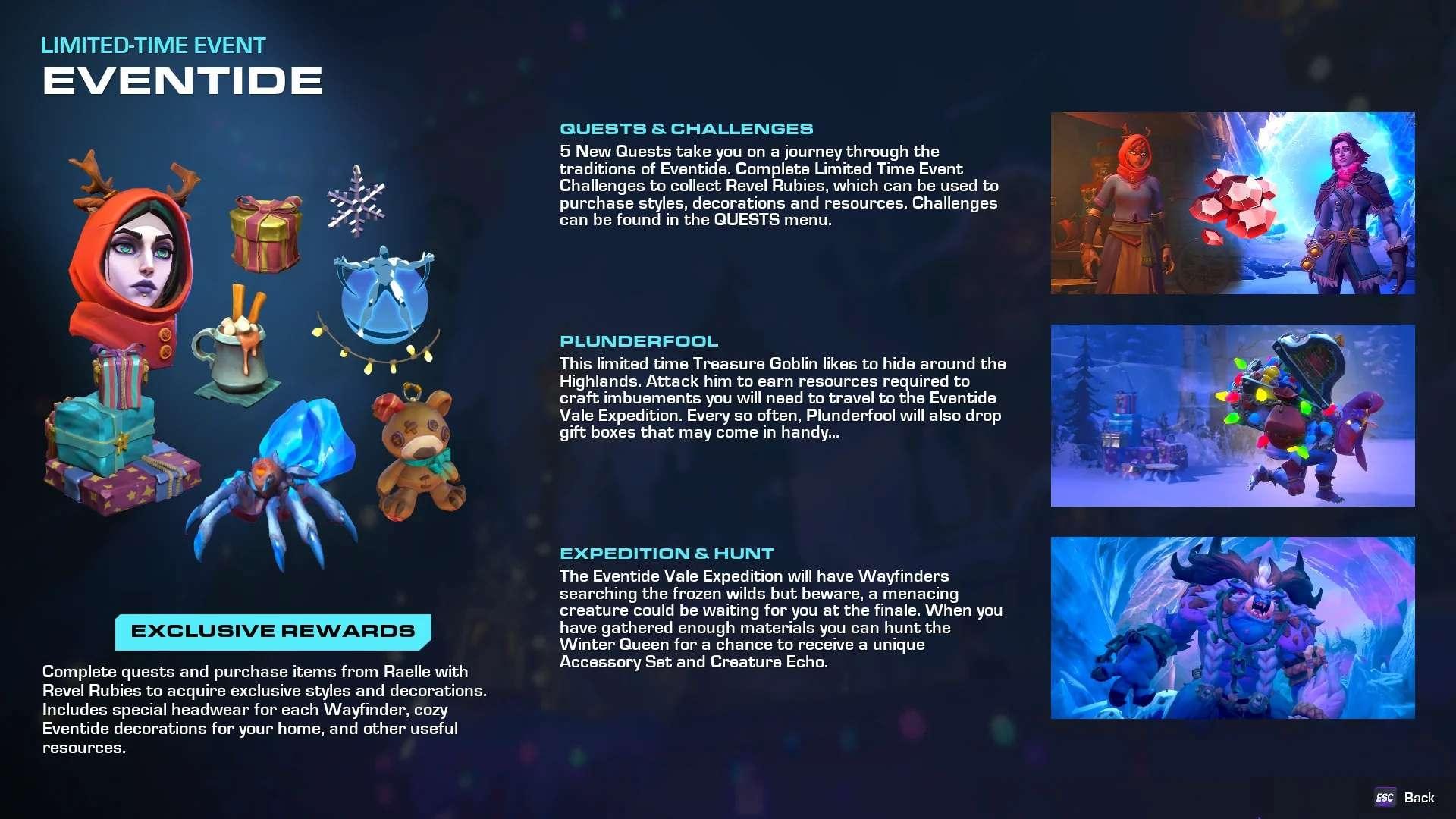 情報】【Patch 0.2】── Eventide 限時活動、角色& 武器平衡、遊戲介面翻修@Wayfinder 哈啦板- 巴哈姆特