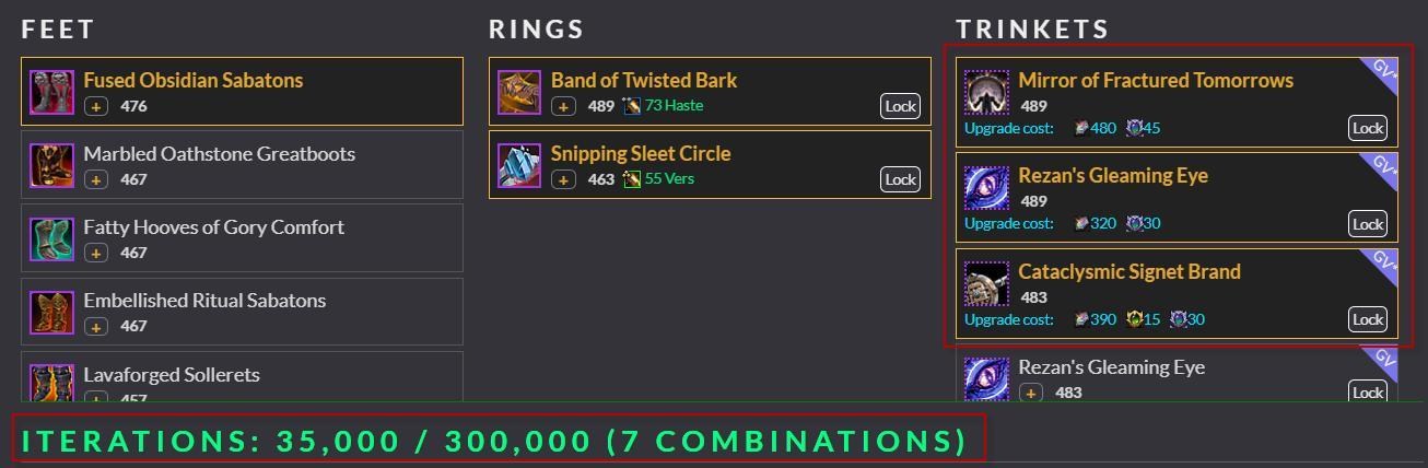 【心得】善用 Simulationcraft+Raidbots(Top Gear) 讓你輕鬆選擇每周保底!! @WOW 魔獸世界 哈啦板 - 巴哈姆特