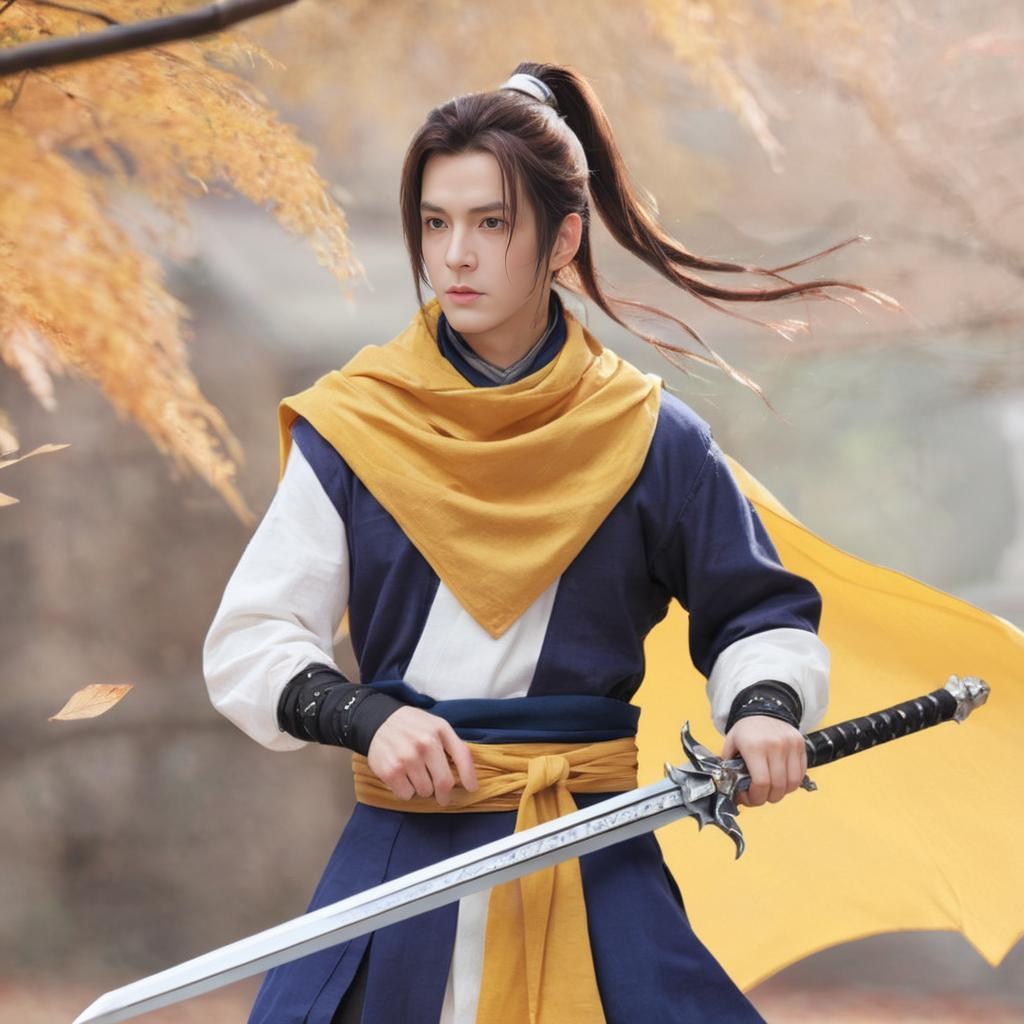 【閒聊】嘗試用Ai繪圖製作李逍遙 @新仙劍奇俠傳之揮劍問情 哈啦板 - 巴哈姆特