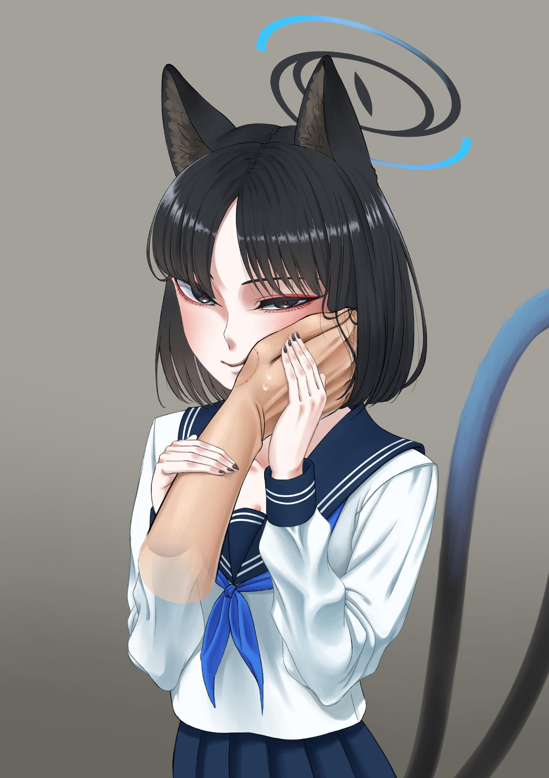 摸摸桔梗 @蔚藍檔案 哈啦板 - 巴哈姆特