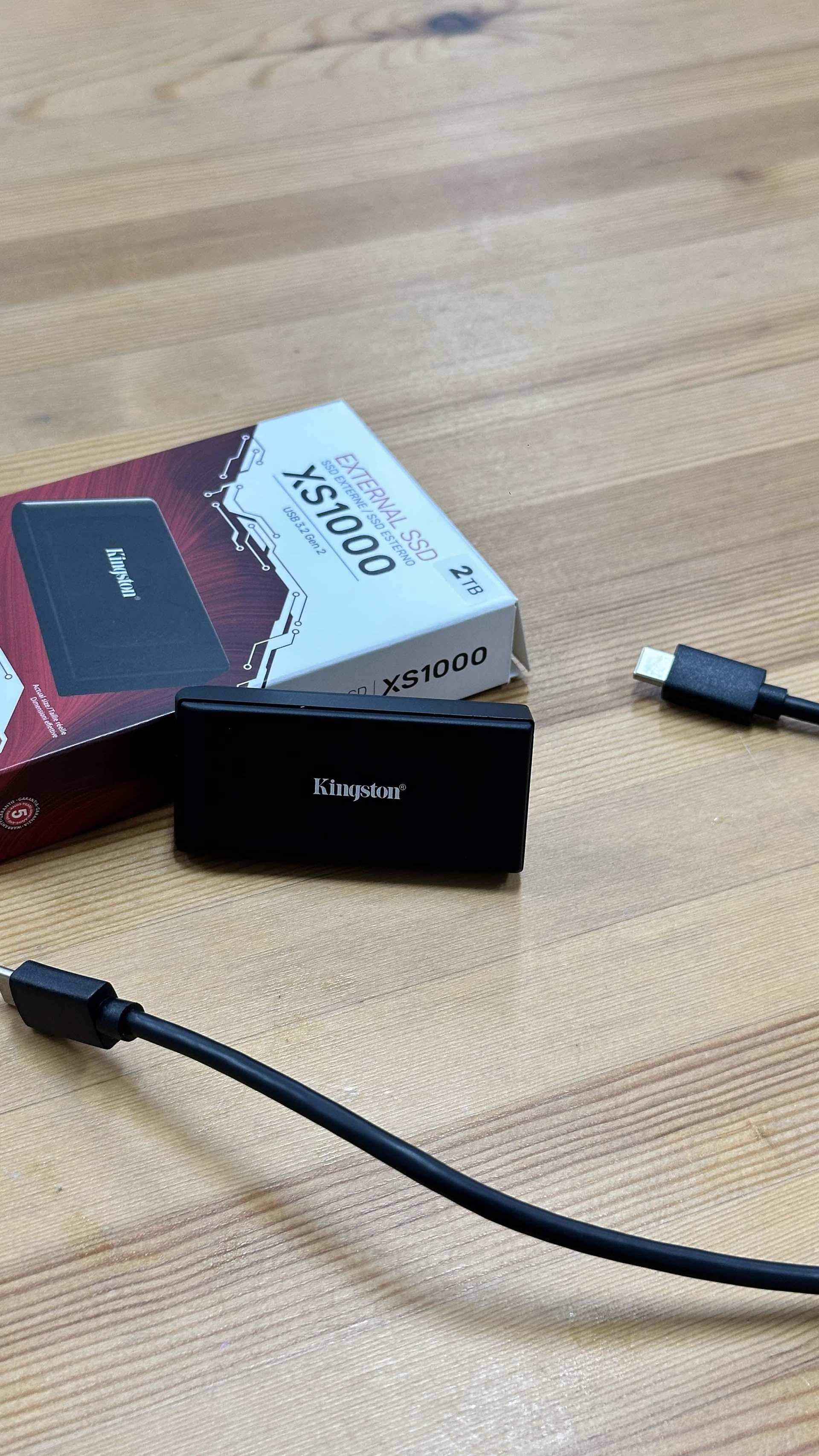 【問題】金士頓Kingston XS1000 2TB SSD 硬派風格，顏值與功能性兼具 外接式固態硬碟 開箱！ @電腦應用綜合討論 哈啦板 ...