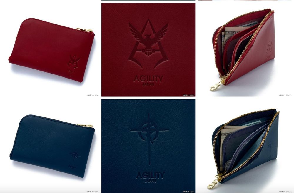 【情報】《情報》『機動戰士鋼彈』x 『AGILITY JAPAN』聯名 質感皮革小物 @綜合公仔玩具討論區 哈啦板 - 巴哈姆特