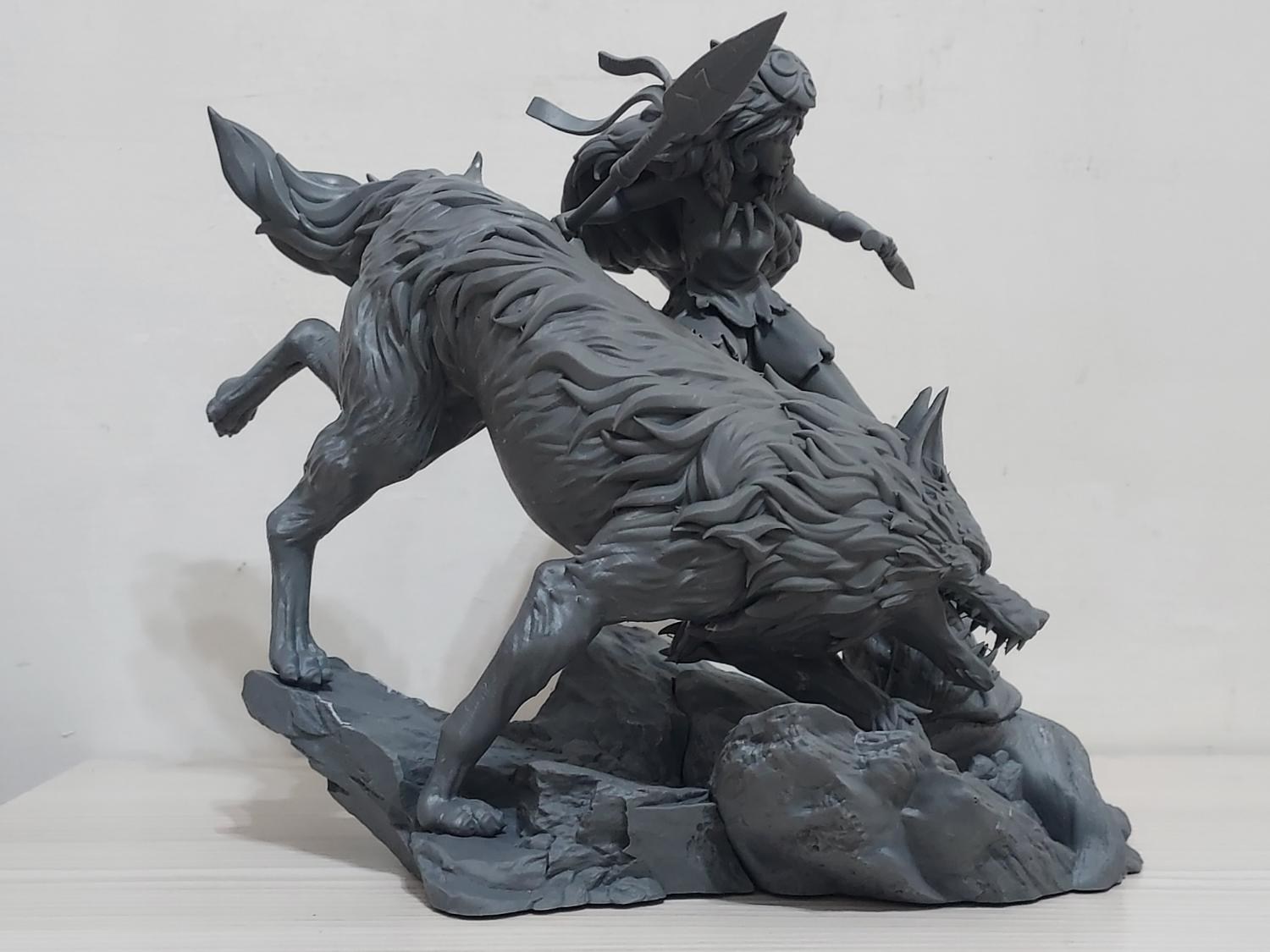 達人專欄] 宮崎駿魔法公主もののけ姫3D列印- taidylan1995的創作- 巴哈姆特