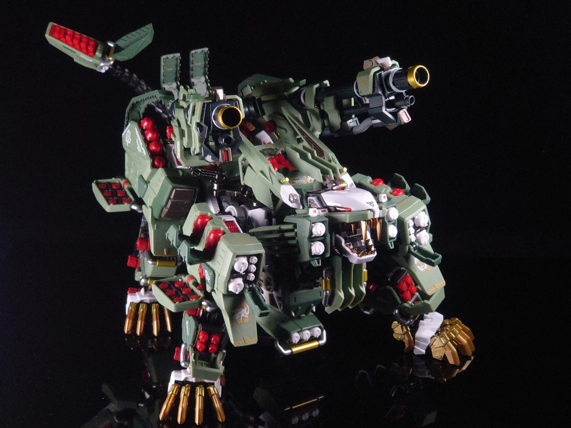 心得】超合金ZOIDS RZ-041 長牙獅零式開箱(圖多附武裝包) @綜合公仔