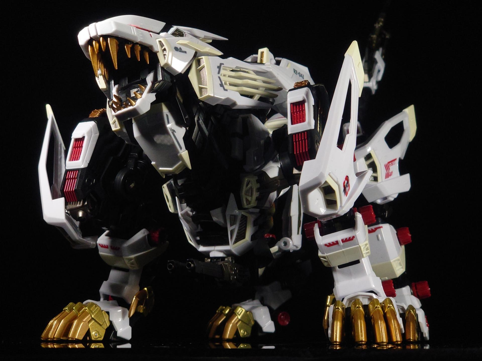 心得】超合金ZOIDS RZ-041 長牙獅零式開箱(圖多附武裝包) @綜合公仔
