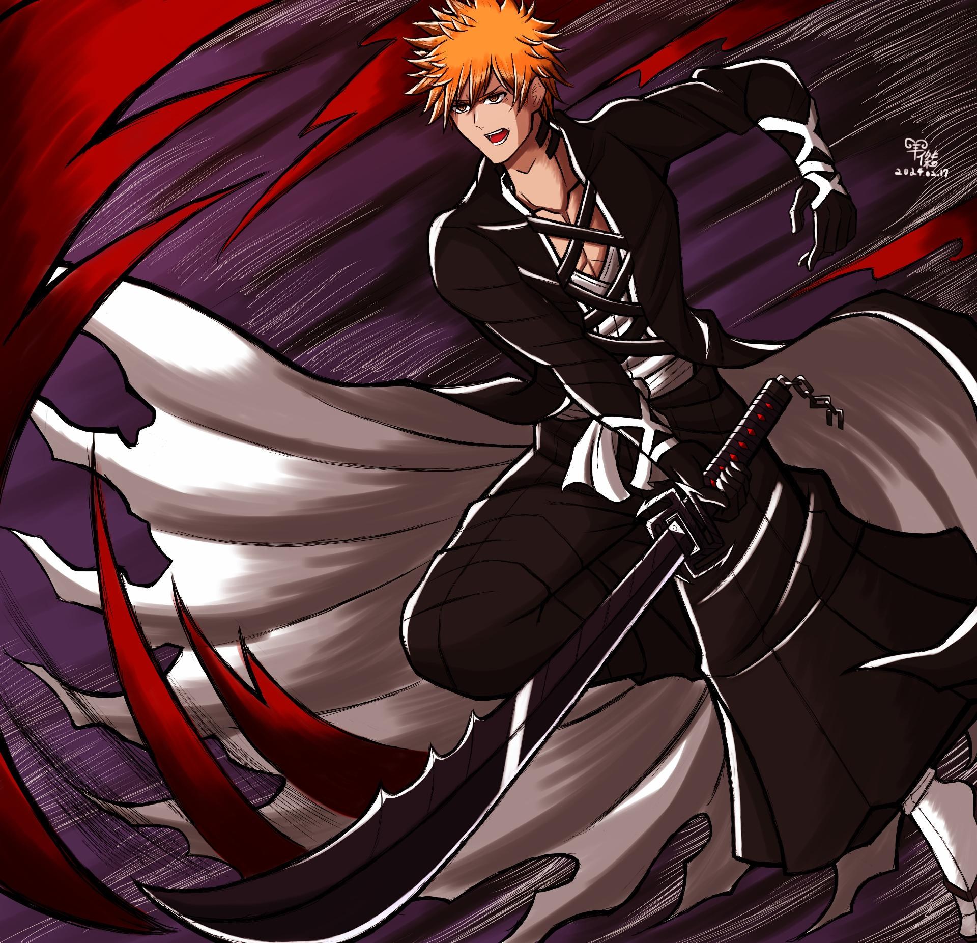 BLEACH セル画　黒崎一護 一護のセル画が届きました。 | Breeze and You - 楽天ブログ