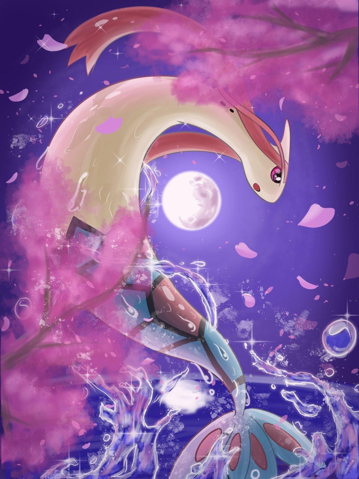 繪圖】高雅優美的美納斯~ XD @神奇寶貝（精靈寶可夢）系列哈啦板- 巴哈姆特