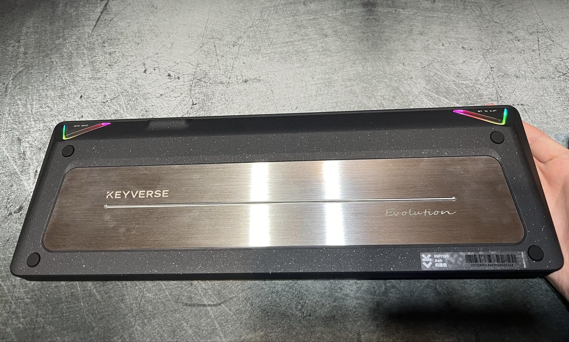 【心得】入手 INFI100 Keyverse 鋁坨坨 98配列 無線三模 機械鍵盤 個人開箱分享 @電腦應用綜合討論 哈啦板 - 巴哈姆特