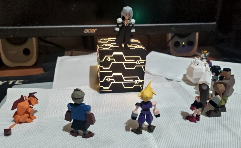 【閒聊】FF7一番賞的迷你模型也太讚了吧 @FF 最終幻想 系列（太空戰士） 哈啦板 - 巴哈姆特