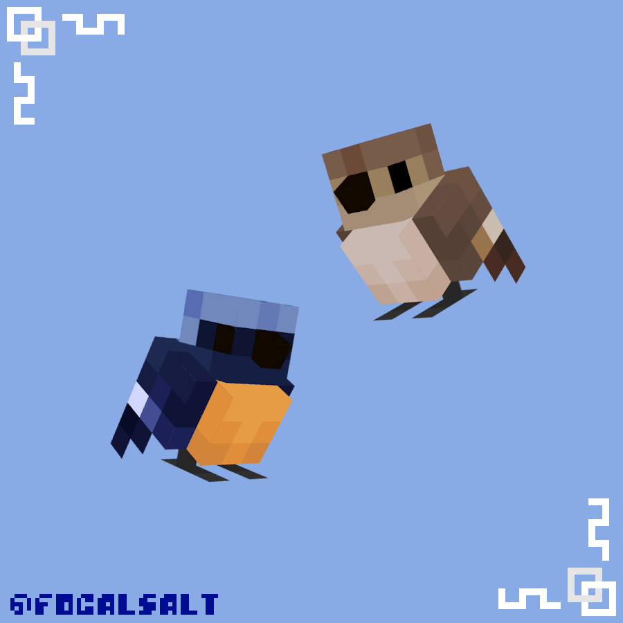 【心得】黃尾鴝 - 材質模型創作 @Minecraft 我的世界（當個創世神） 哈啦板 - 巴哈姆特