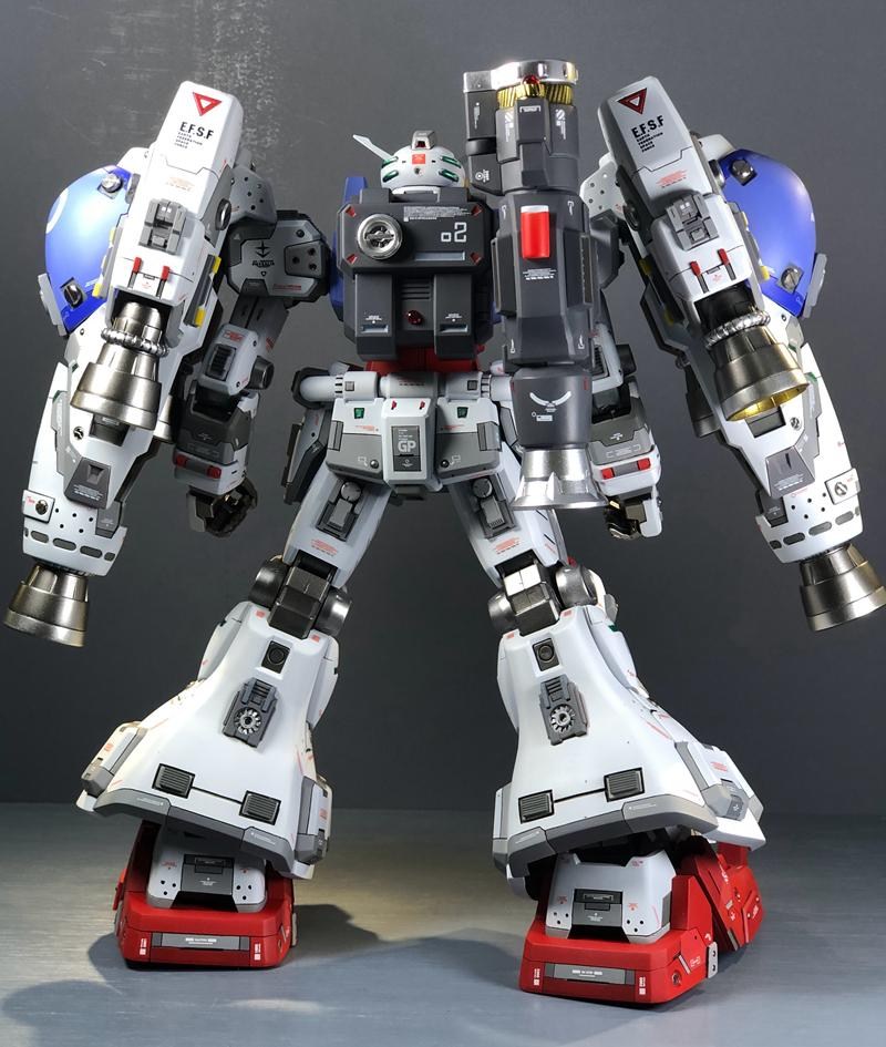 【作品分享】MG GP02A @模型技術與資訊 哈啦板 - 巴哈姆特