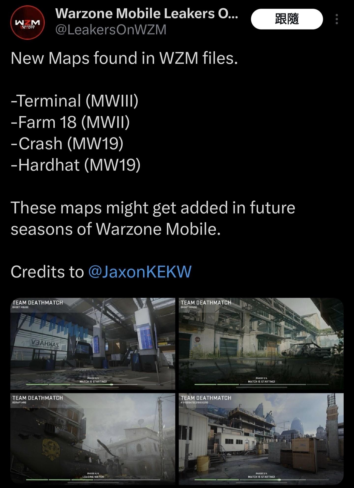 情報】多人模式新地圖@決勝時刻：現代戰域Mobile 哈啦板- 巴哈姆特