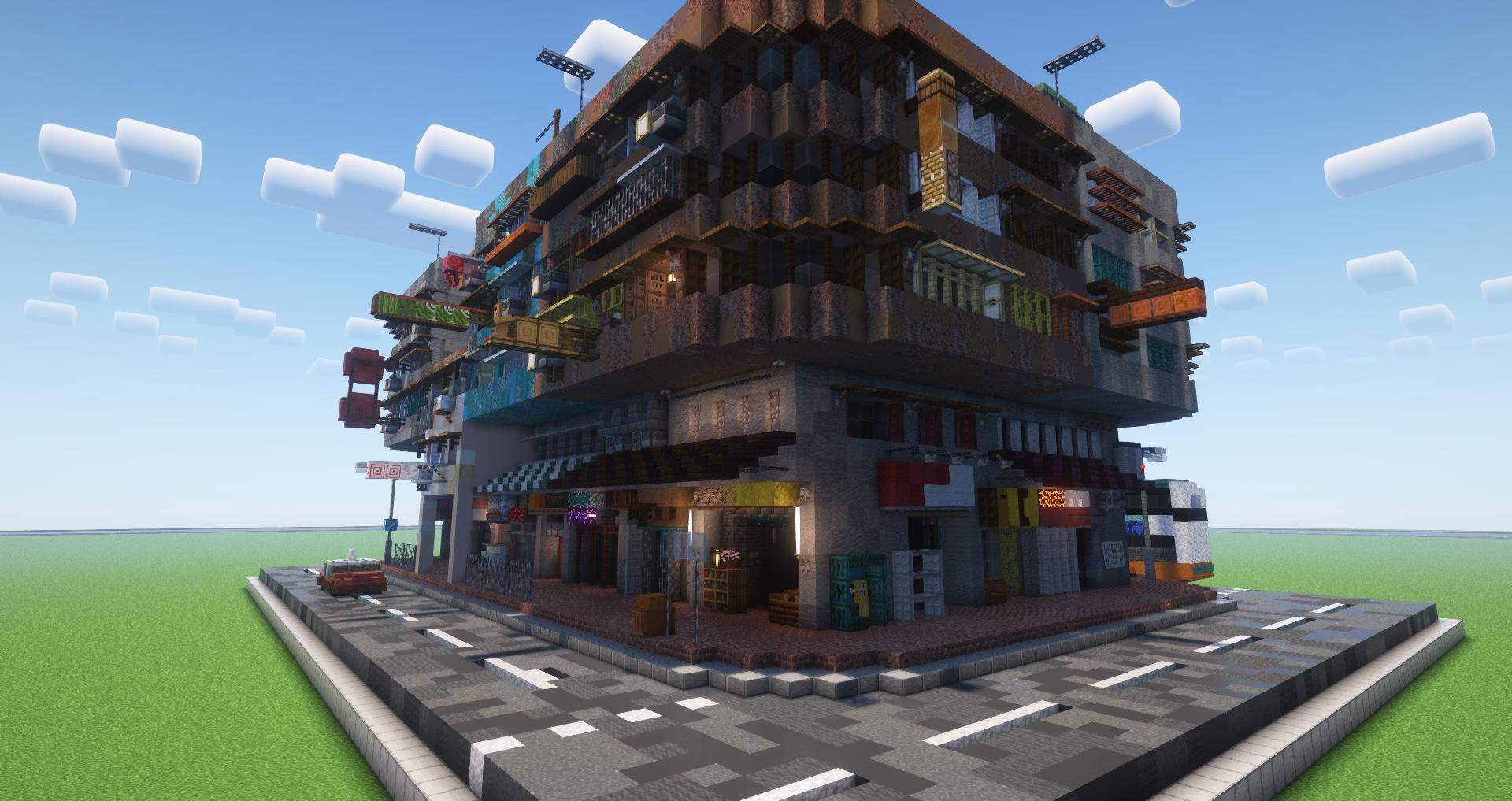 【心得】香港公寓樓 @Minecraft 我的世界（當個創世神） 哈啦板 - 巴哈姆特