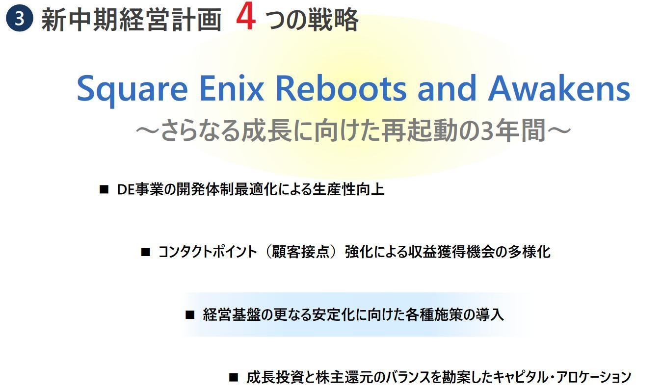 情報】Square Enix重啟和覺醒：數量到質量的轉變，積極的多平台戰略等等@電視遊樂器綜合討論區哈啦板- 巴哈姆特