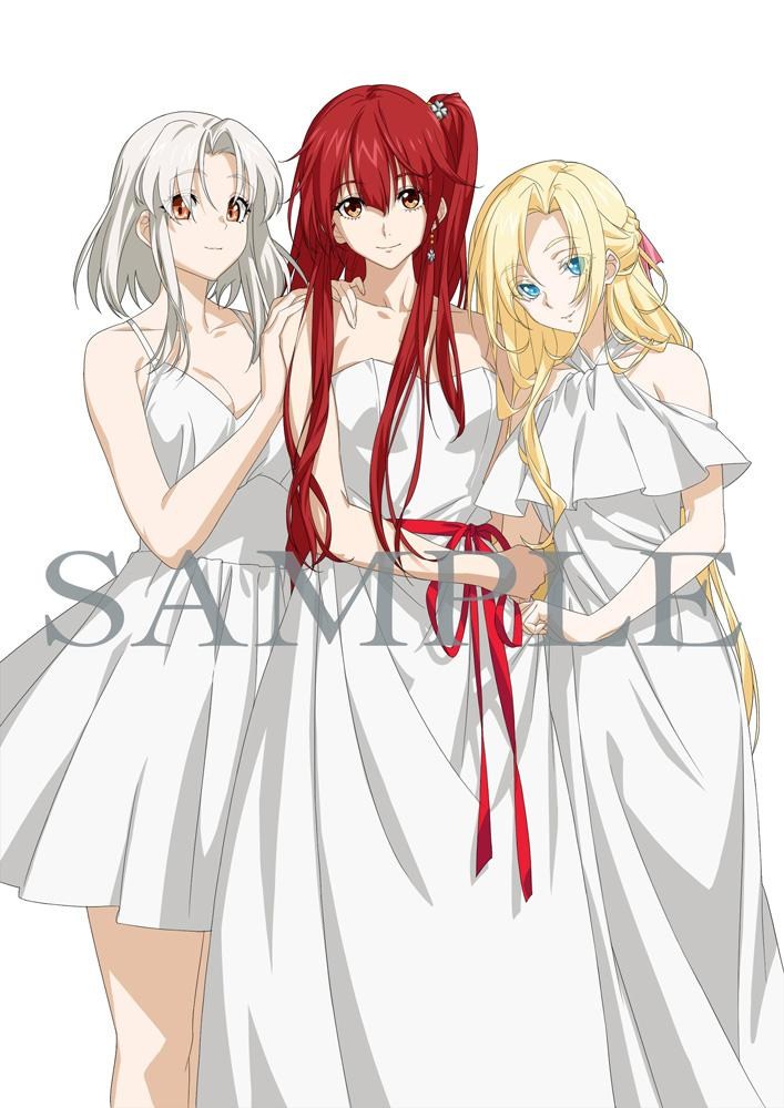 【情報】動畫《龍族 -The Blazing Dawn-》 Blu-ray＆DVD 全巻購入特典イラスト公開 @龍族 -The Blazing ...