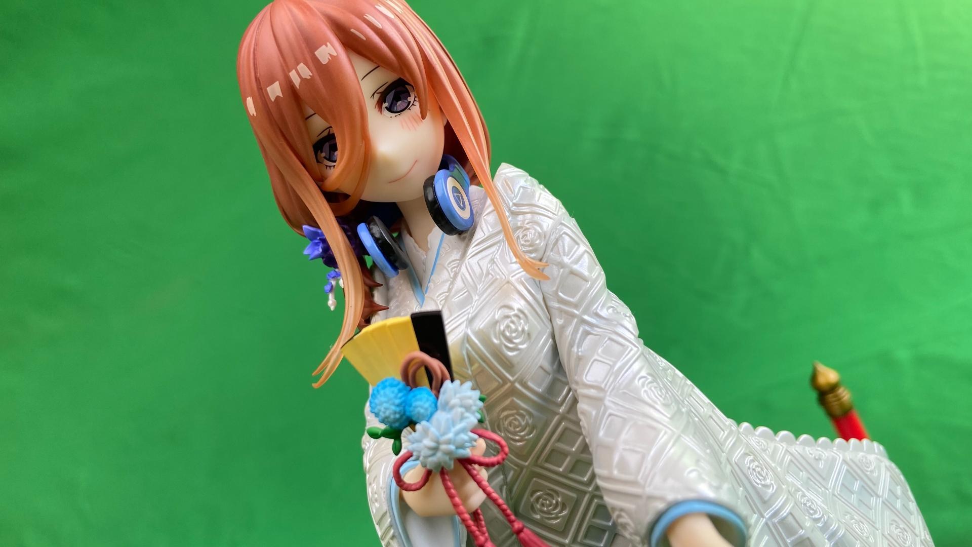 心得】富有個人歷女特色的公仔開箱五等分的花嫁中野三玖白無垢F:NEX 