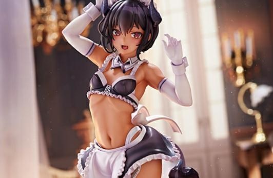 情報】amiami × AMAKUNI 《大褐色時代》小魅原畫：昆布わかめ1/6 開訂