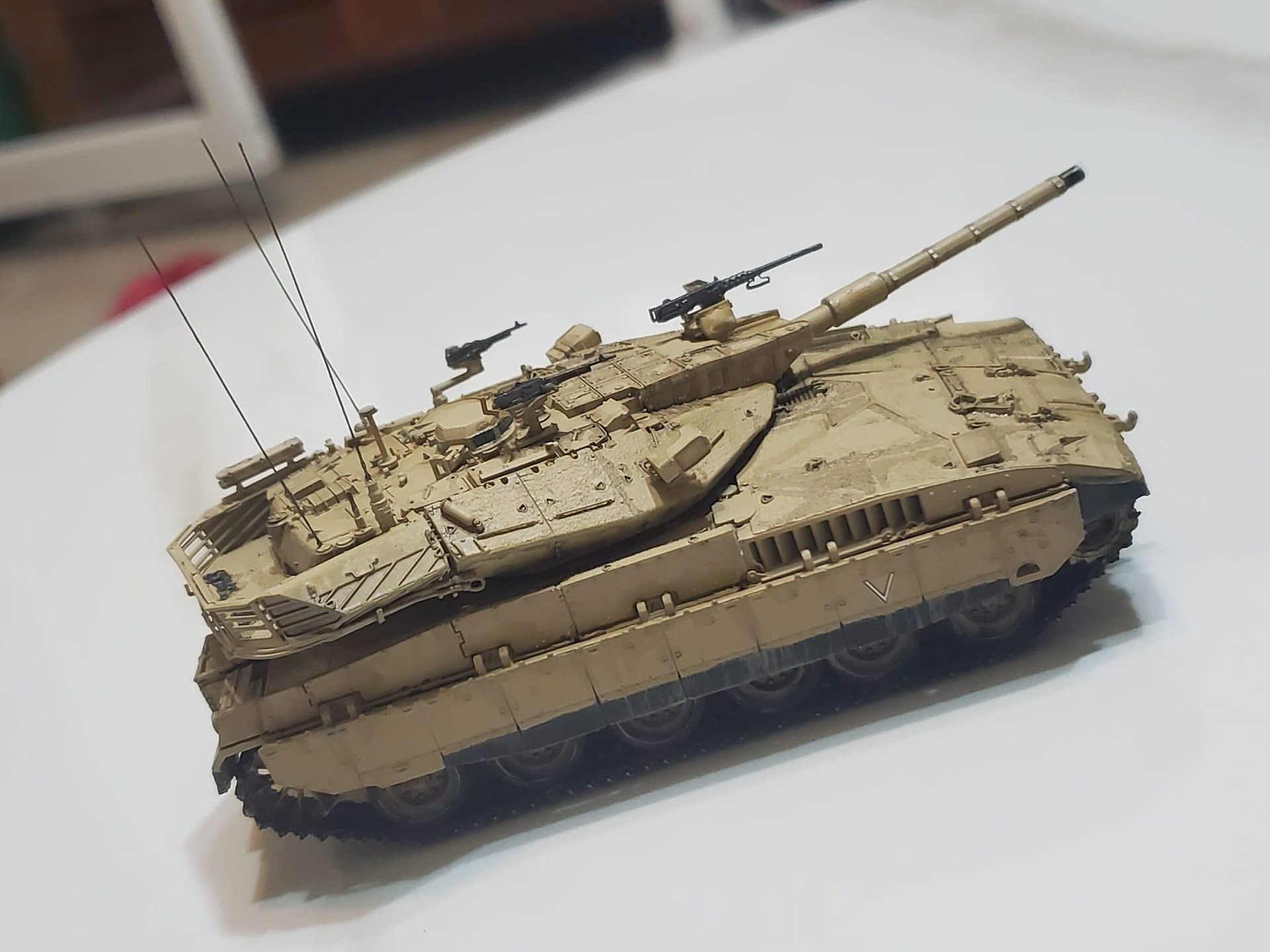 【作品分享】1/72 3D列印 以色列 梅卡瓦Merkava主戰坦克MK2D @模型技術與資訊 哈啦板 - 巴哈姆特