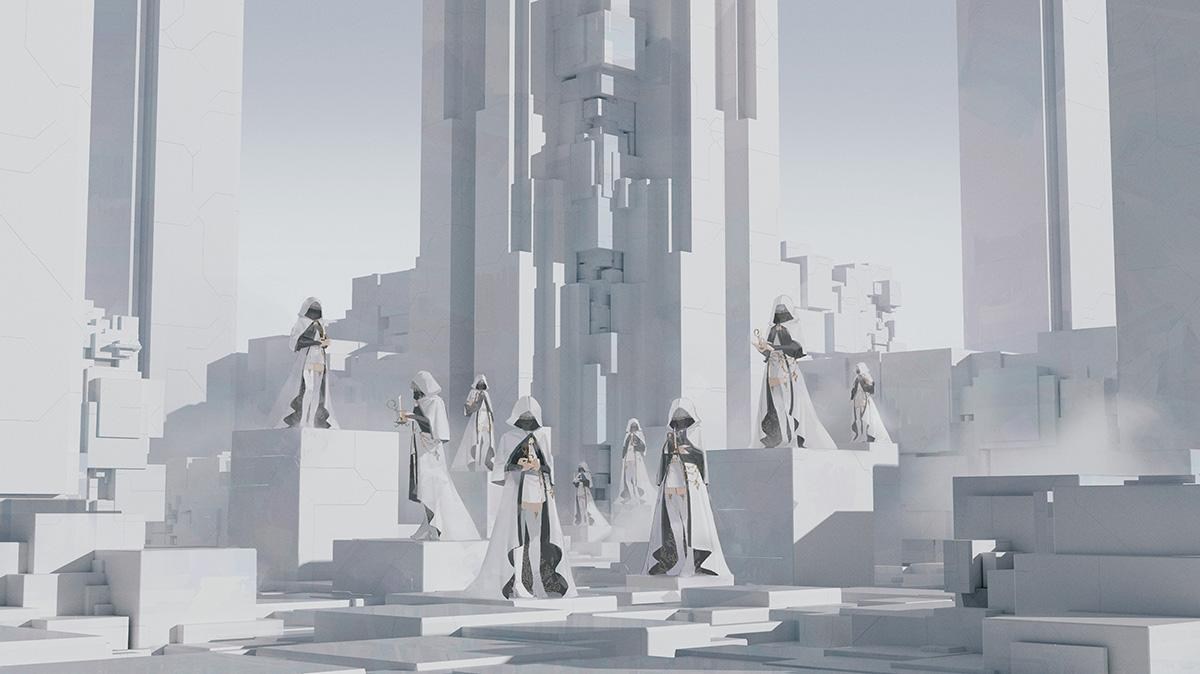 額装付き高精彩アート『NieR Art「二人ノ過去ト」』 オフィシャルショップ限定】額装付き高精彩アート『NieR Art「二