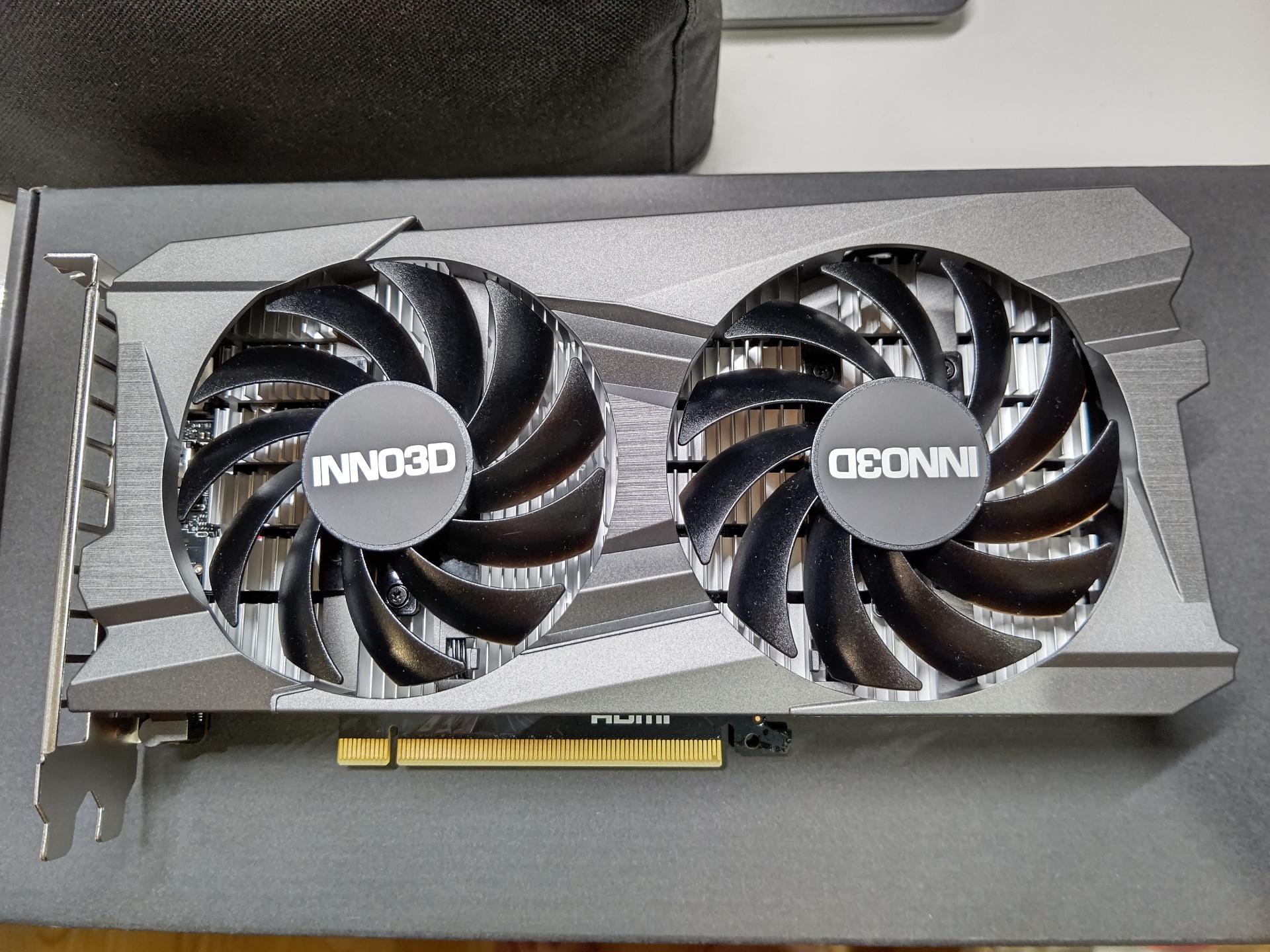 【心得】夏季節電 免插電 INNO3D RTX 3050 6GB TWIN X2 簡易開箱 @電腦應用綜合討論 哈啦板 - 巴哈姆特