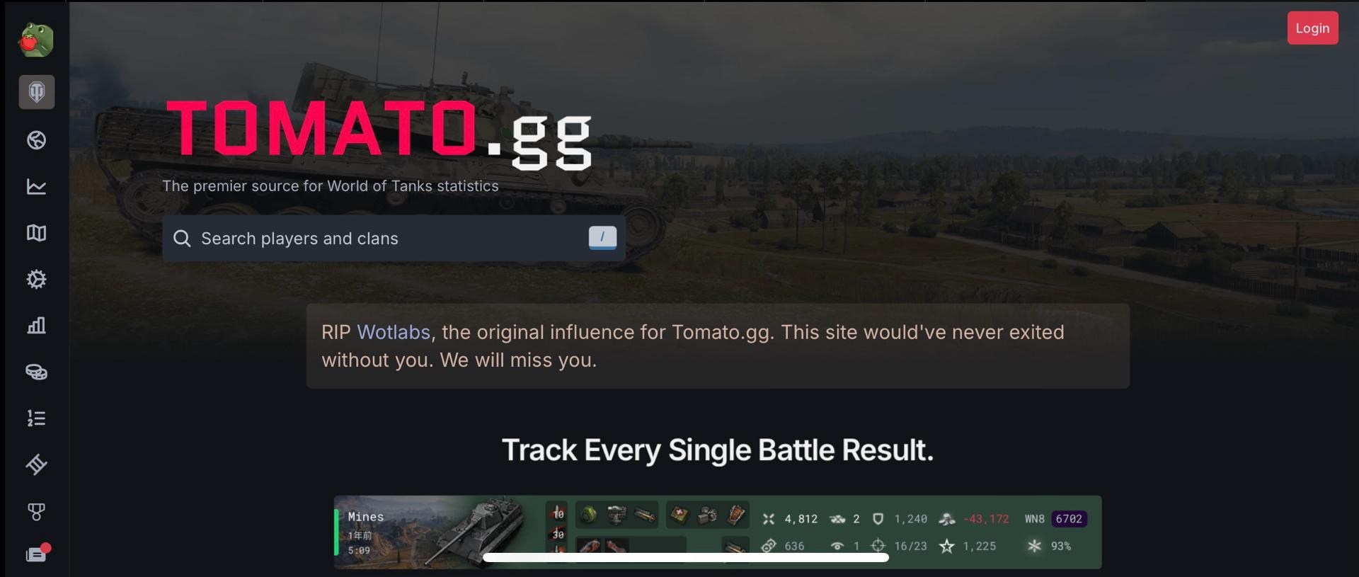 【討論】WOTLabs 正式官宣退場 @戰車世界 World of Tanks 哈啦板 - 巴哈姆特
