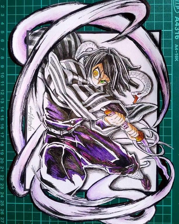 心得】【鬼滅之刃-蛇柱伊黑小芭內】 @鬼滅之刃哈啦板- 巴哈姆特