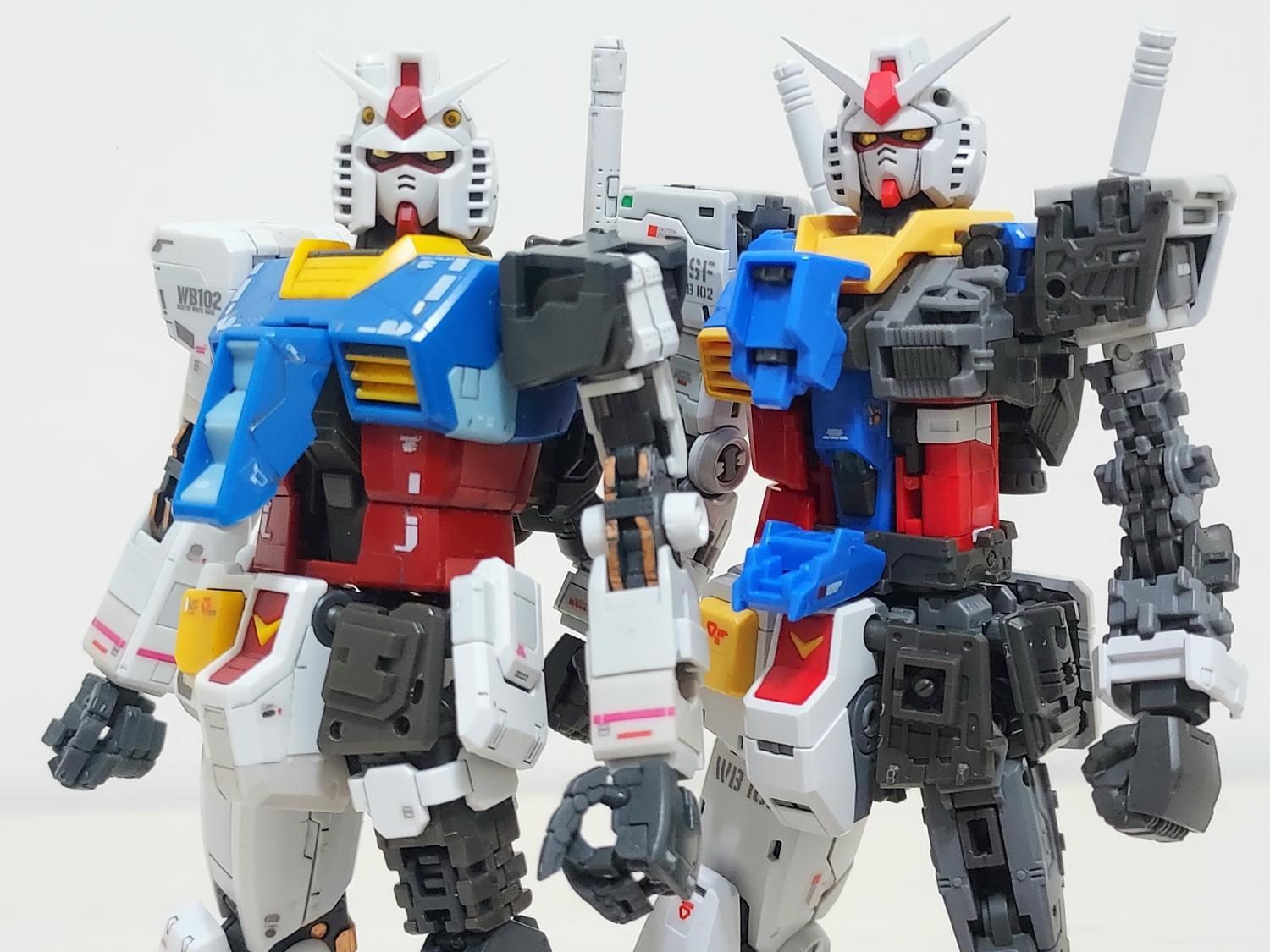 【作品分享】2.0革命前哨戰 ？ RG RX-78-2 初代鋼彈 2.0 簡單評測（長文慎入） @模型技術與資訊 哈啦板 - 巴哈姆特