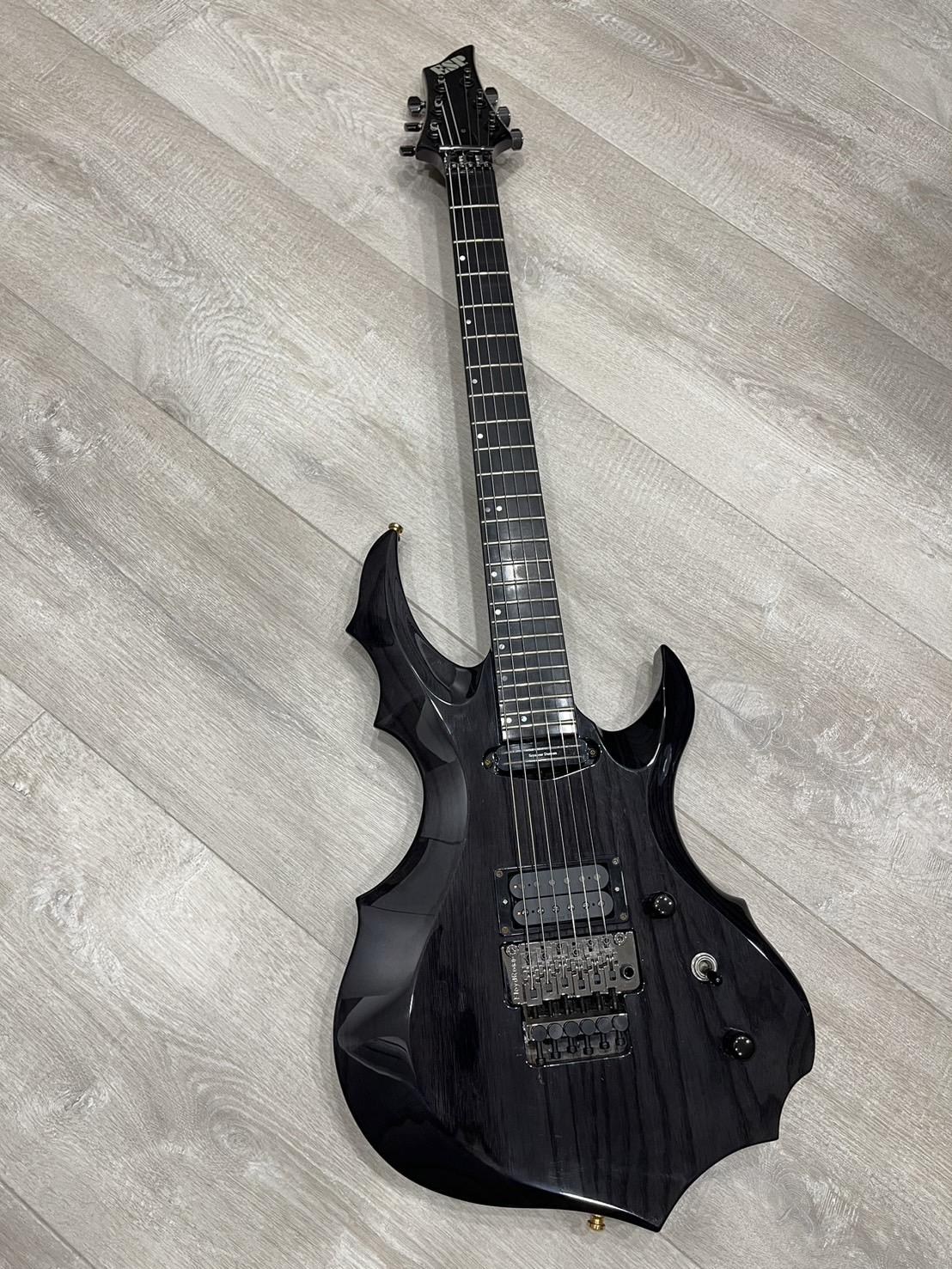 フォレスト ESP/LTD エレキギター ブラック ESP FOREST-GT Black
