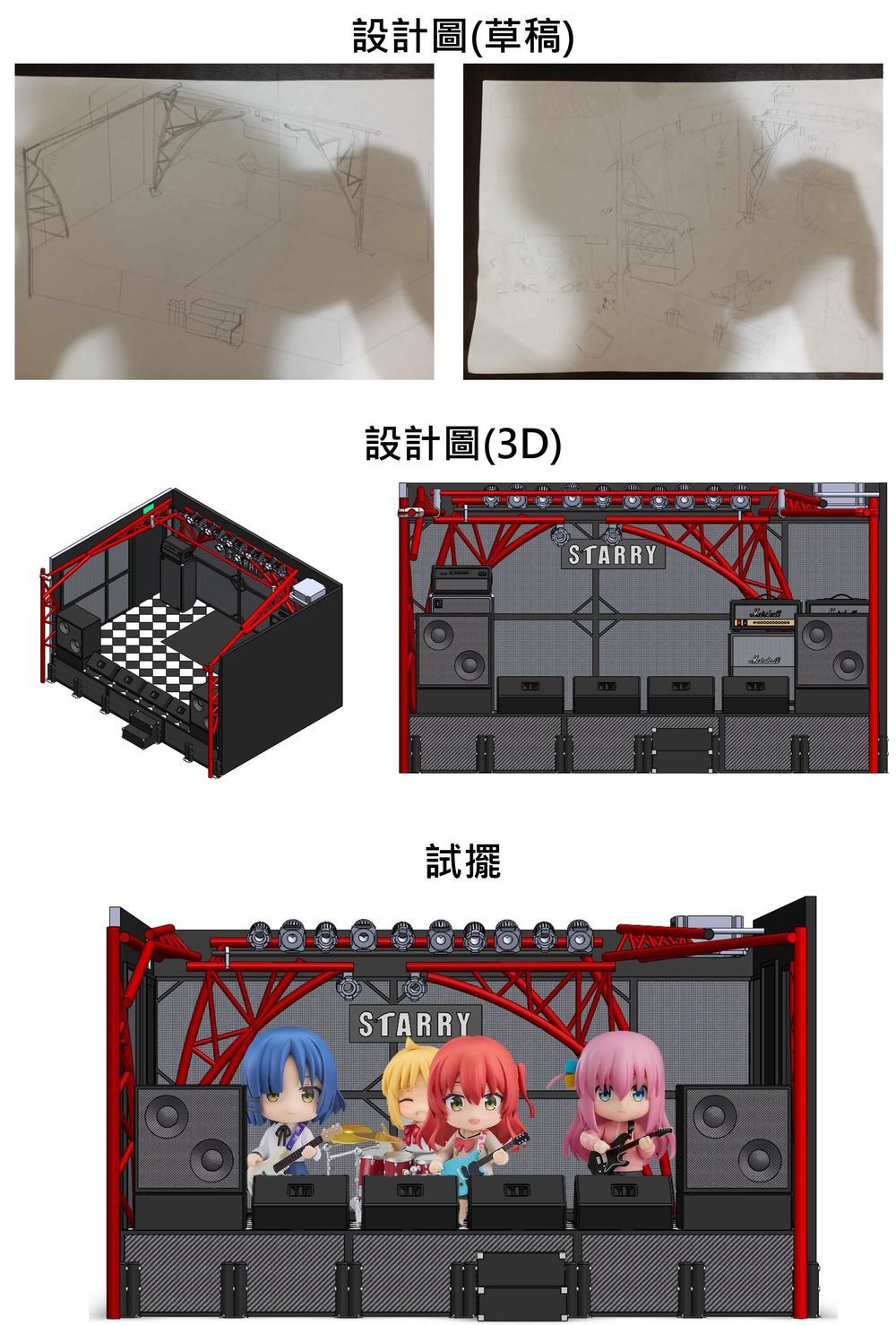 【心得】手作黏土人專用的孤獨搖滾STARRY舞台 @孤獨搖滾！ 哈啦板 - 巴哈姆特