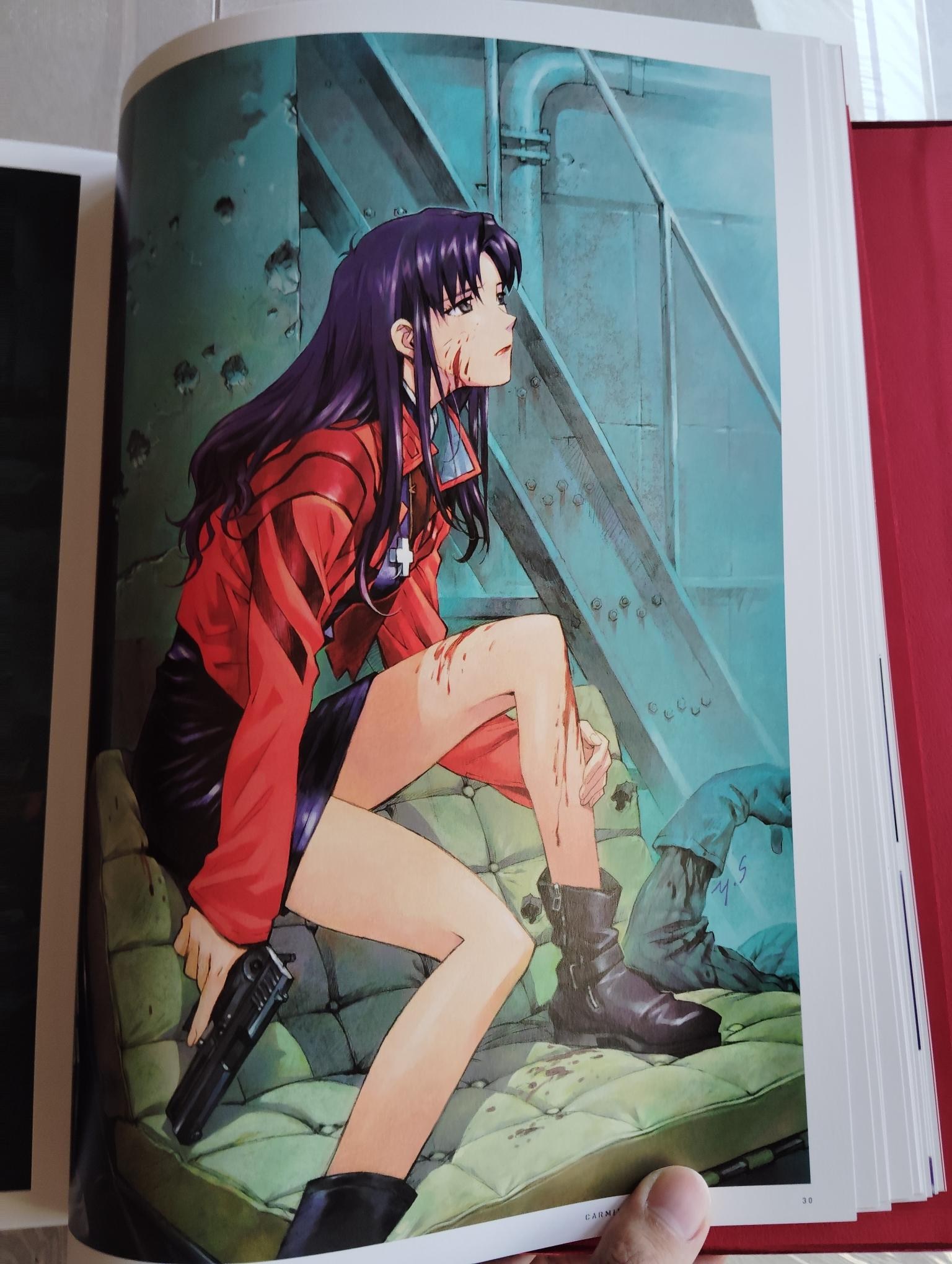 心得】樂淘代購貞本義行画集CARMINE(限定版) 開箱@福音戰士哈啦