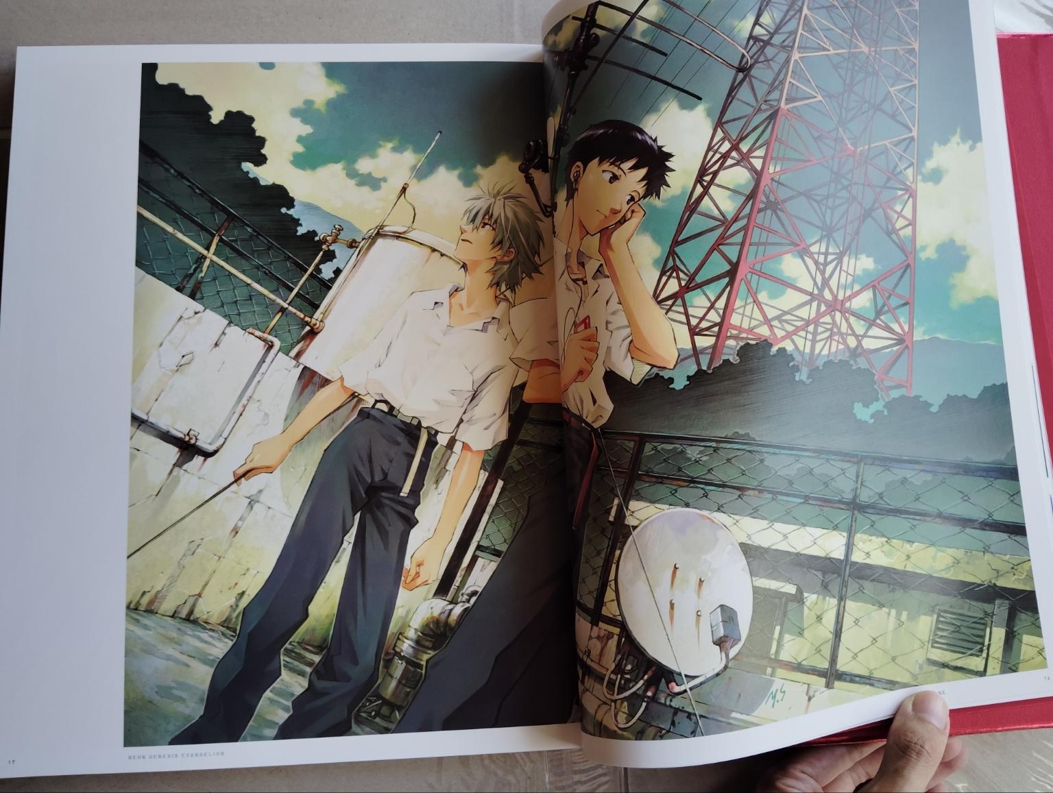 心得】樂淘代購貞本義行画集CARMINE(限定版) 開箱@福音戰士哈啦