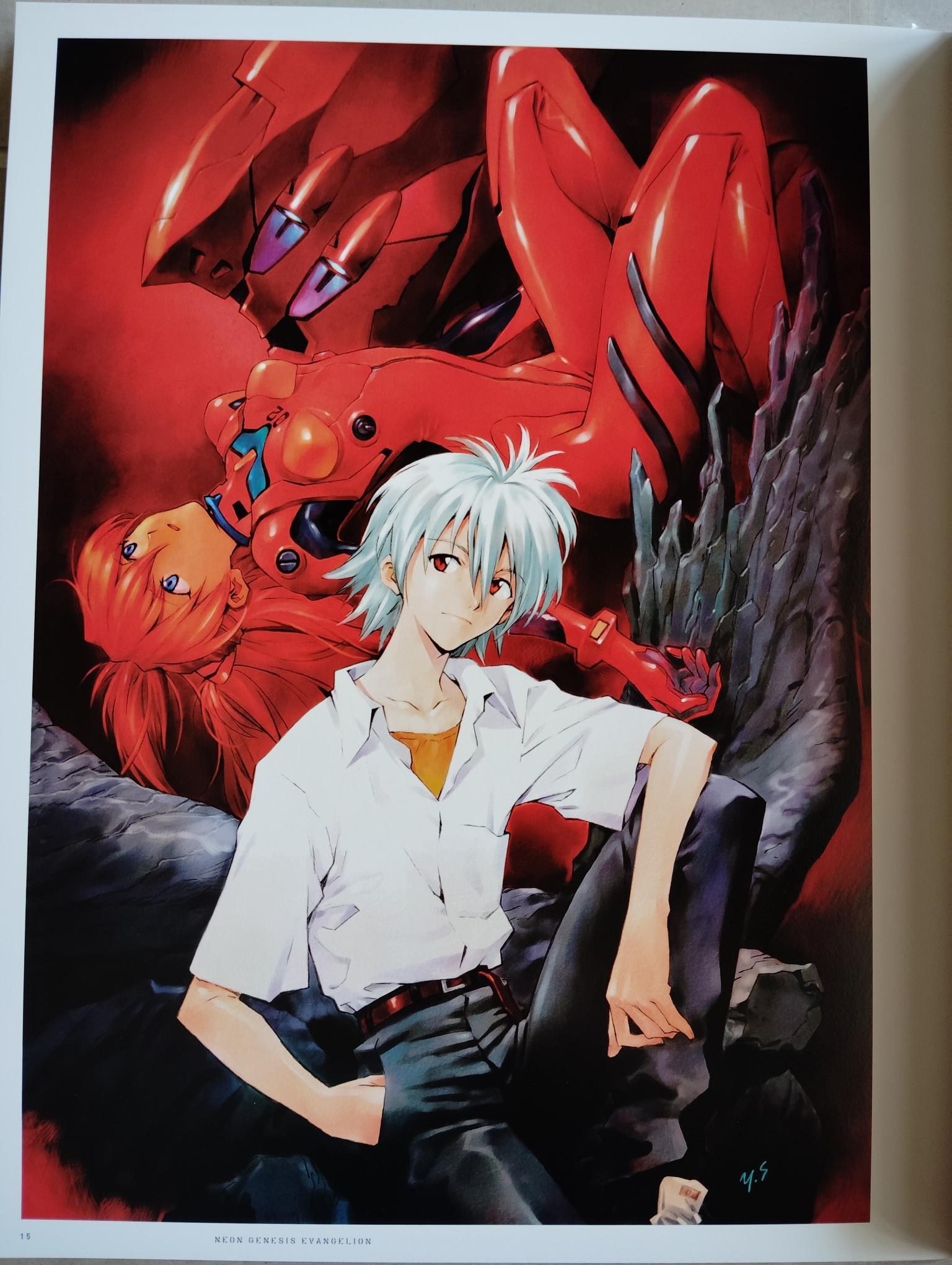 心得】樂淘代購貞本義行画集CARMINE(限定版) 開箱@福音戰士哈啦