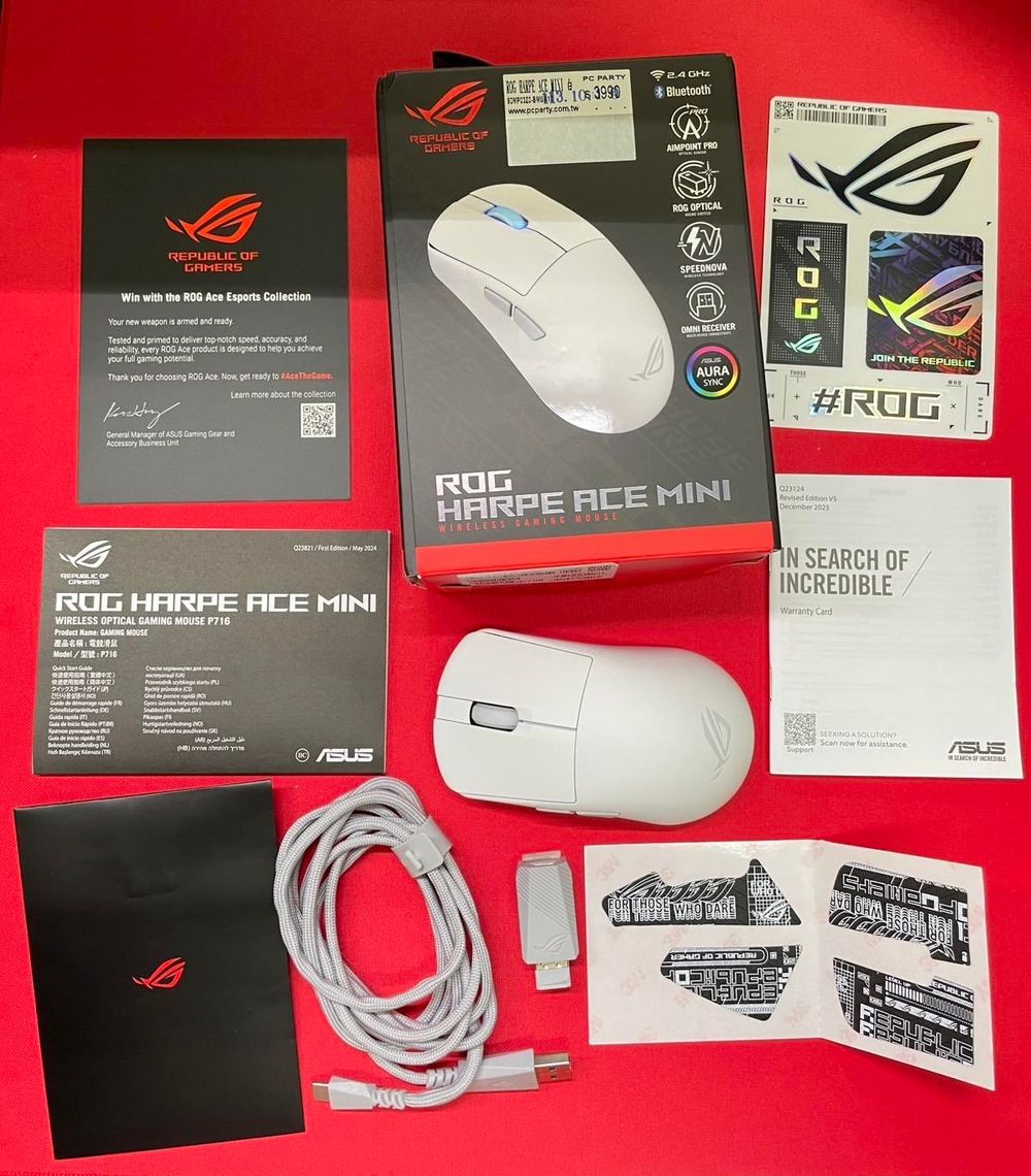 【心得】【開箱】#開箱 ROG Harpe Ace Mini 頂尖小鼠的新選擇 @電腦應用綜合討論 哈啦板 - 巴哈姆特